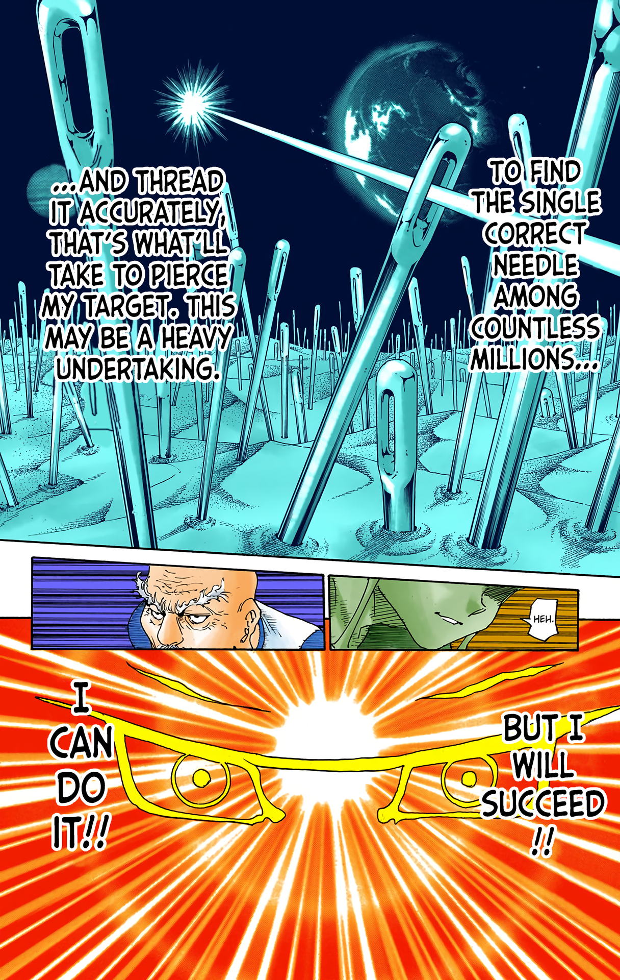 Halaman dari HUNTER x HUNTER (Official Colored) Chapter 292
