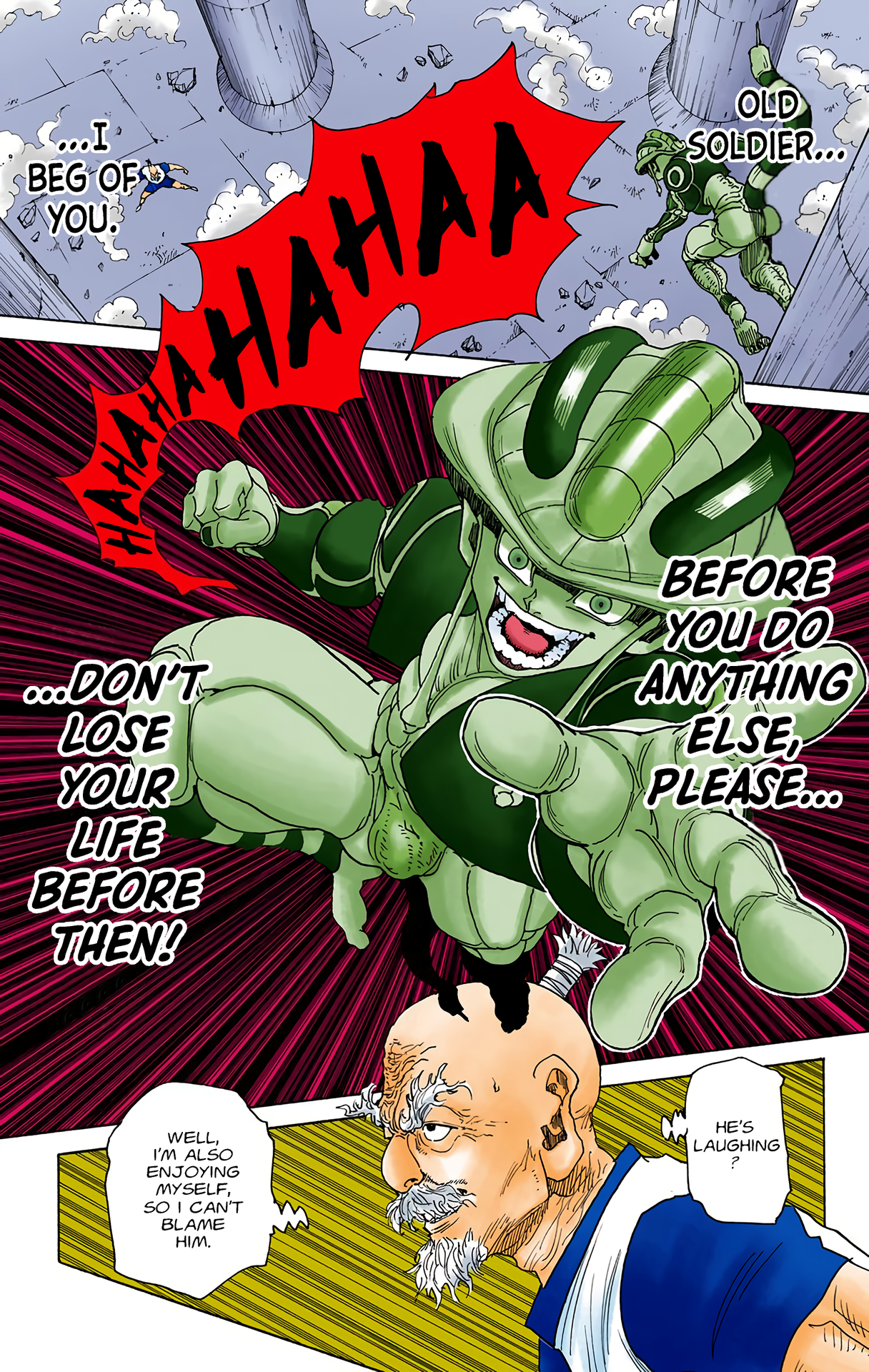 Halaman dari HUNTER x HUNTER (Official Colored) Chapter 292