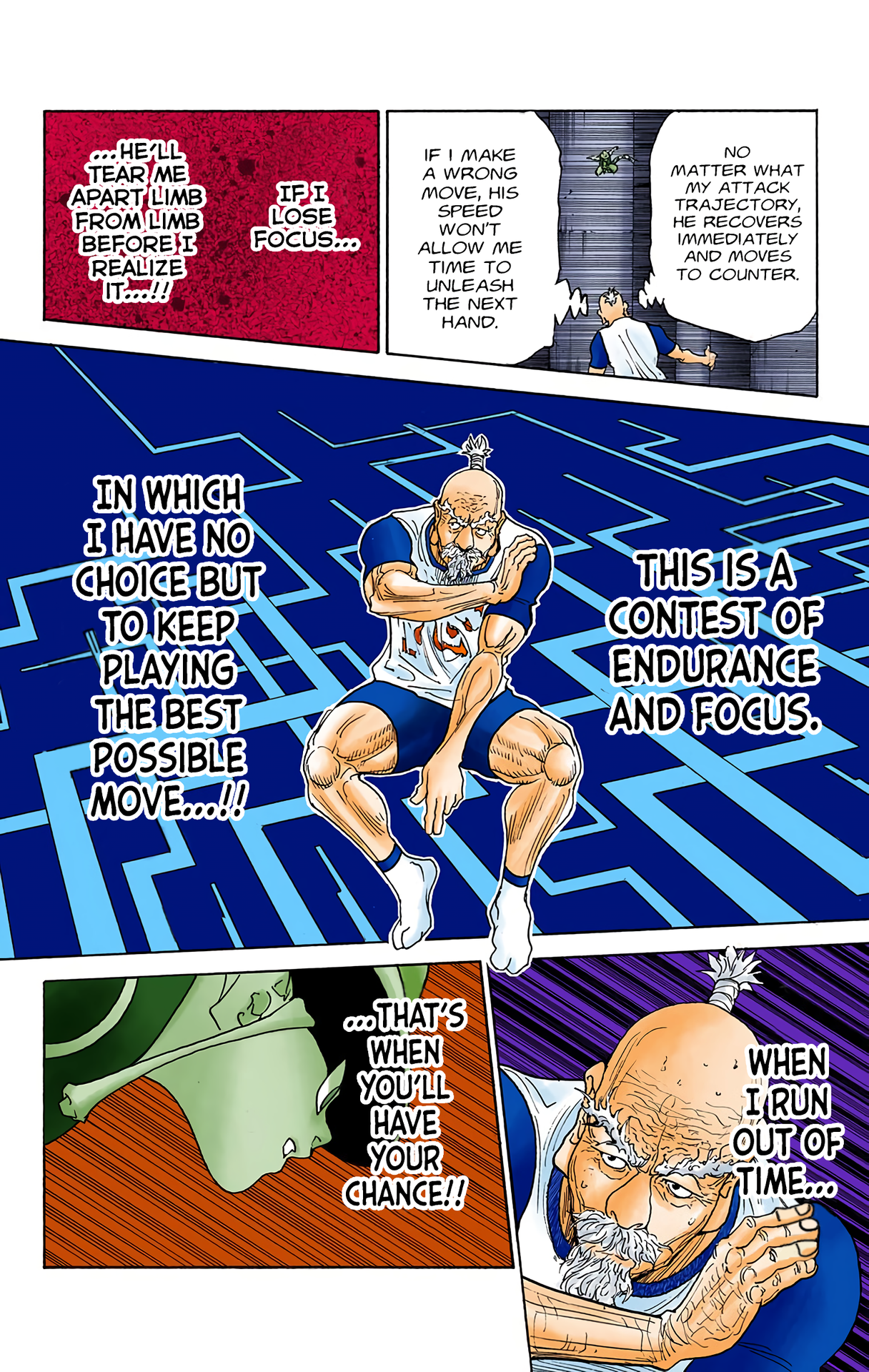 Halaman dari HUNTER x HUNTER (Official Colored) Chapter 292