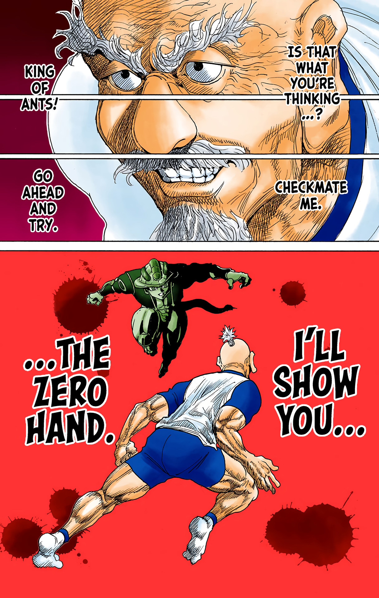 Halaman dari HUNTER x HUNTER (Official Colored) Chapter 292