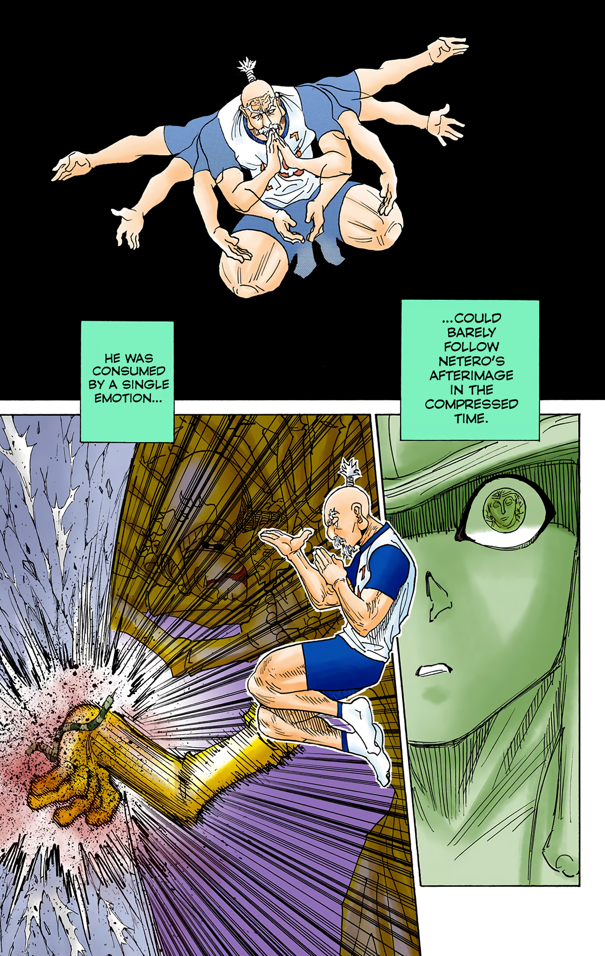 Halaman dari HUNTER x HUNTER (Official Colored) Chapter 292