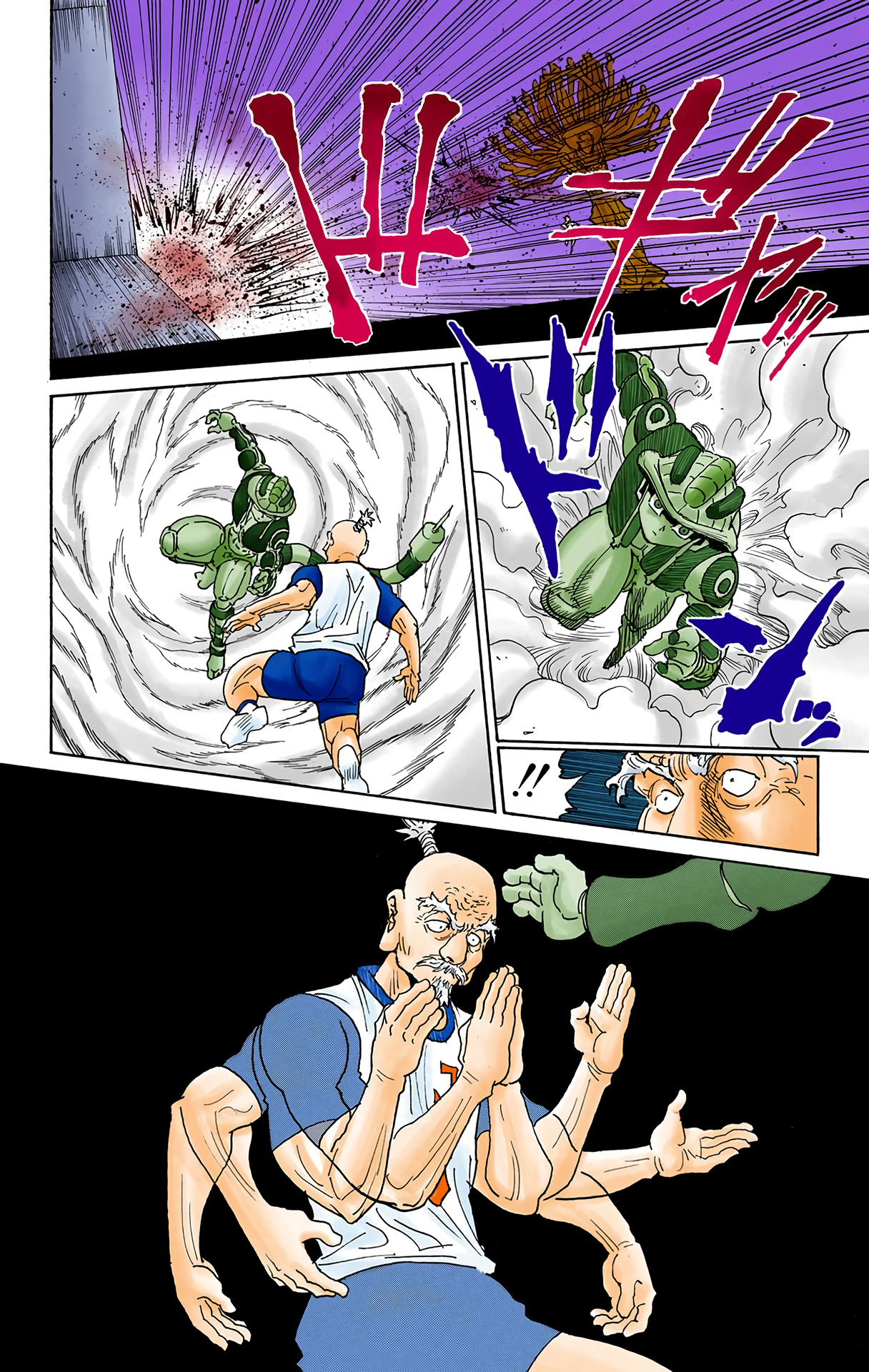 Halaman dari HUNTER x HUNTER (Official Colored) Chapter 292