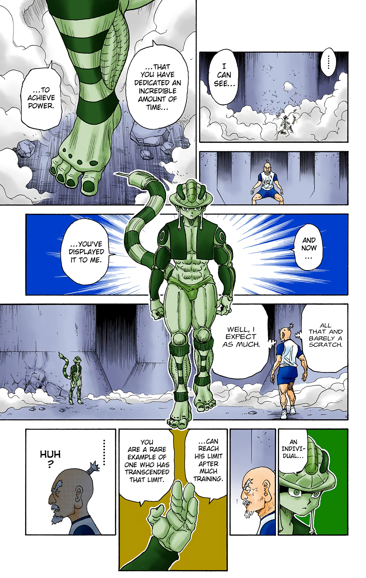 Halaman dari HUNTER x HUNTER (Official Colored) Chapter 292