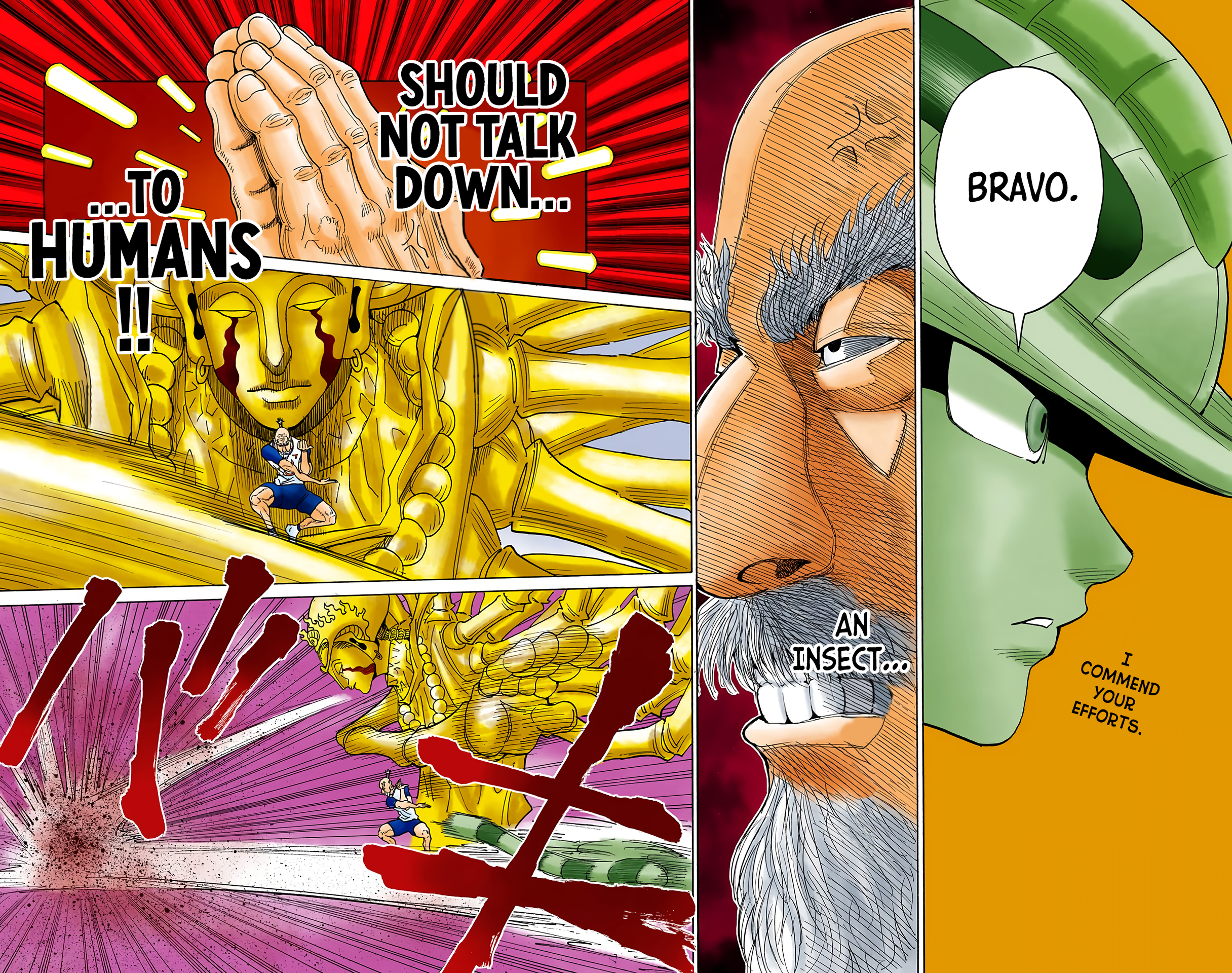 Halaman dari HUNTER x HUNTER (Official Colored) Chapter 292