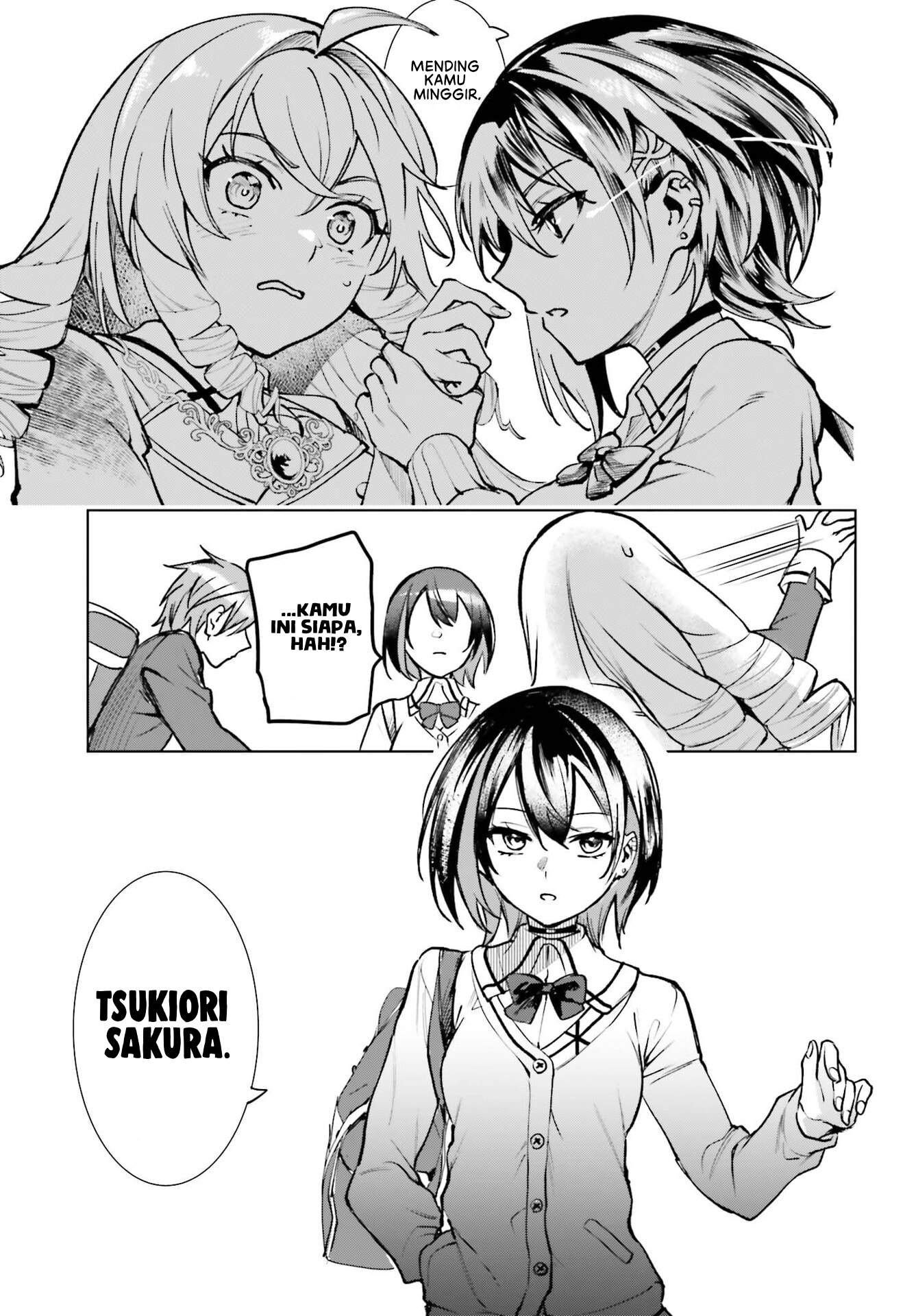 Danshi Kinsei Game Sekai de Ore ga Yarubeki Yuiitsu no Koto: Yuri no Aida ni Hasamaru Otoko toshite Tensei shiteshimaimashita Chapter 12 - halaman 12