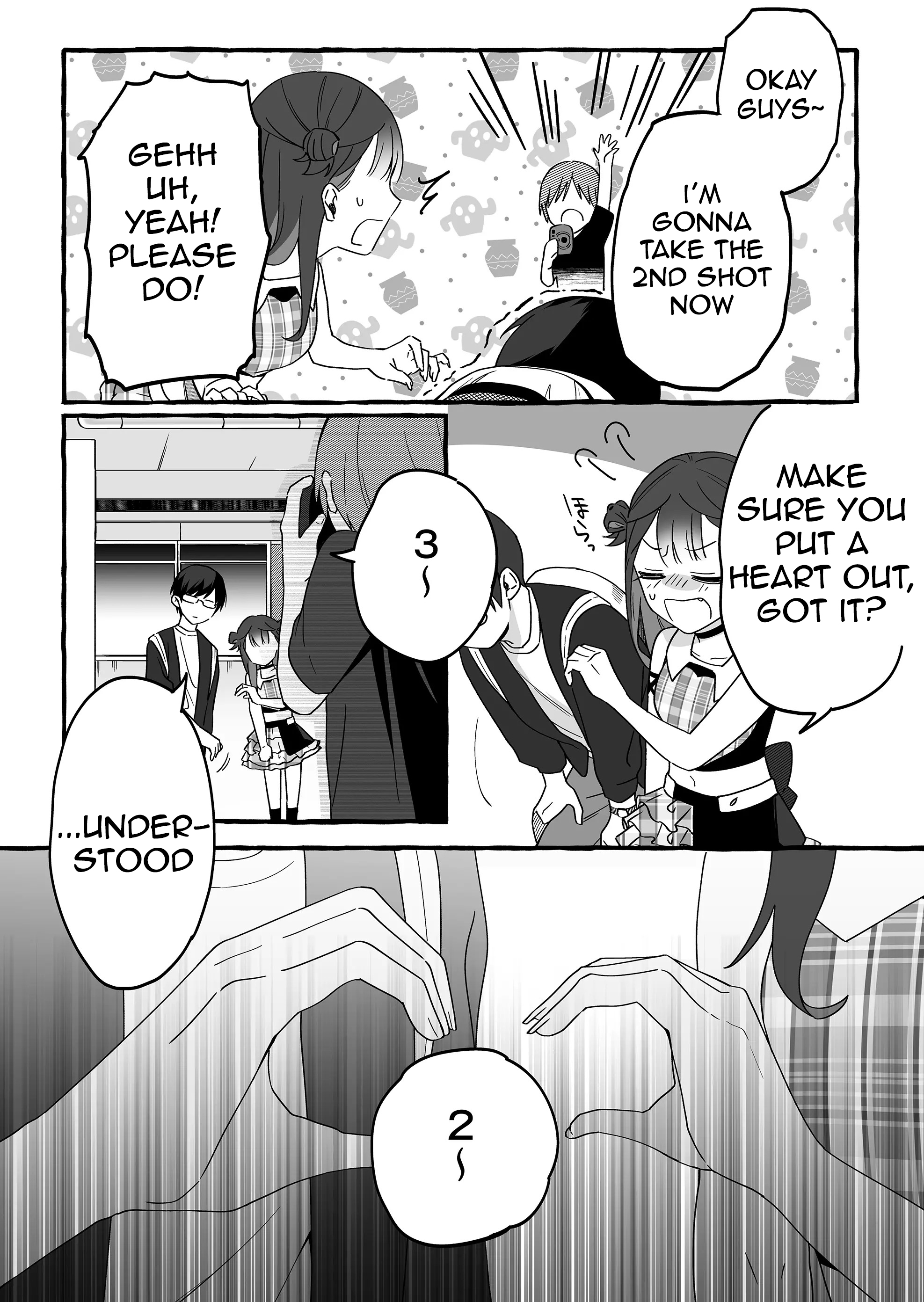 Halaman dari Damedol to Sekai ni Hitori Dake no Fan Chapter 4