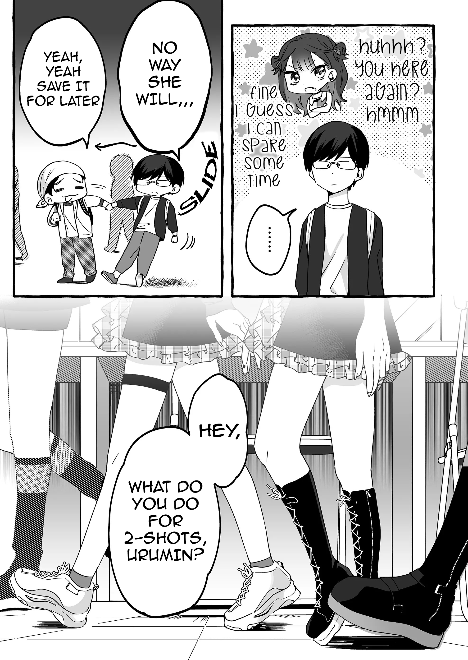 Halaman dari Damedol to Sekai ni Hitori Dake no Fan Chapter 4