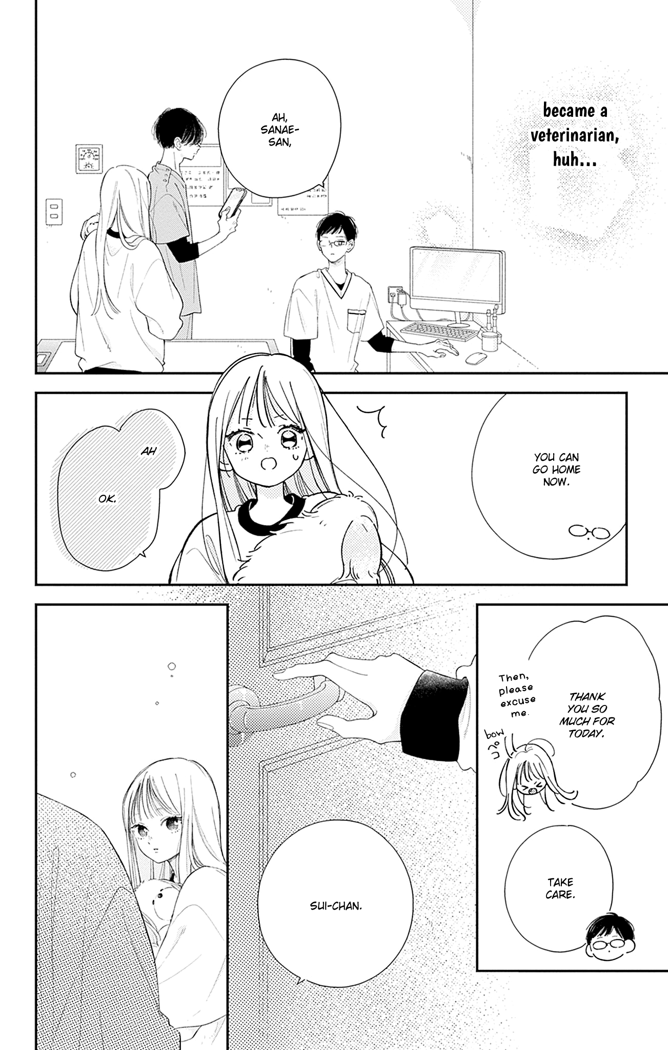 Halaman dari Onee-chan no Midori-kun Chapter 18