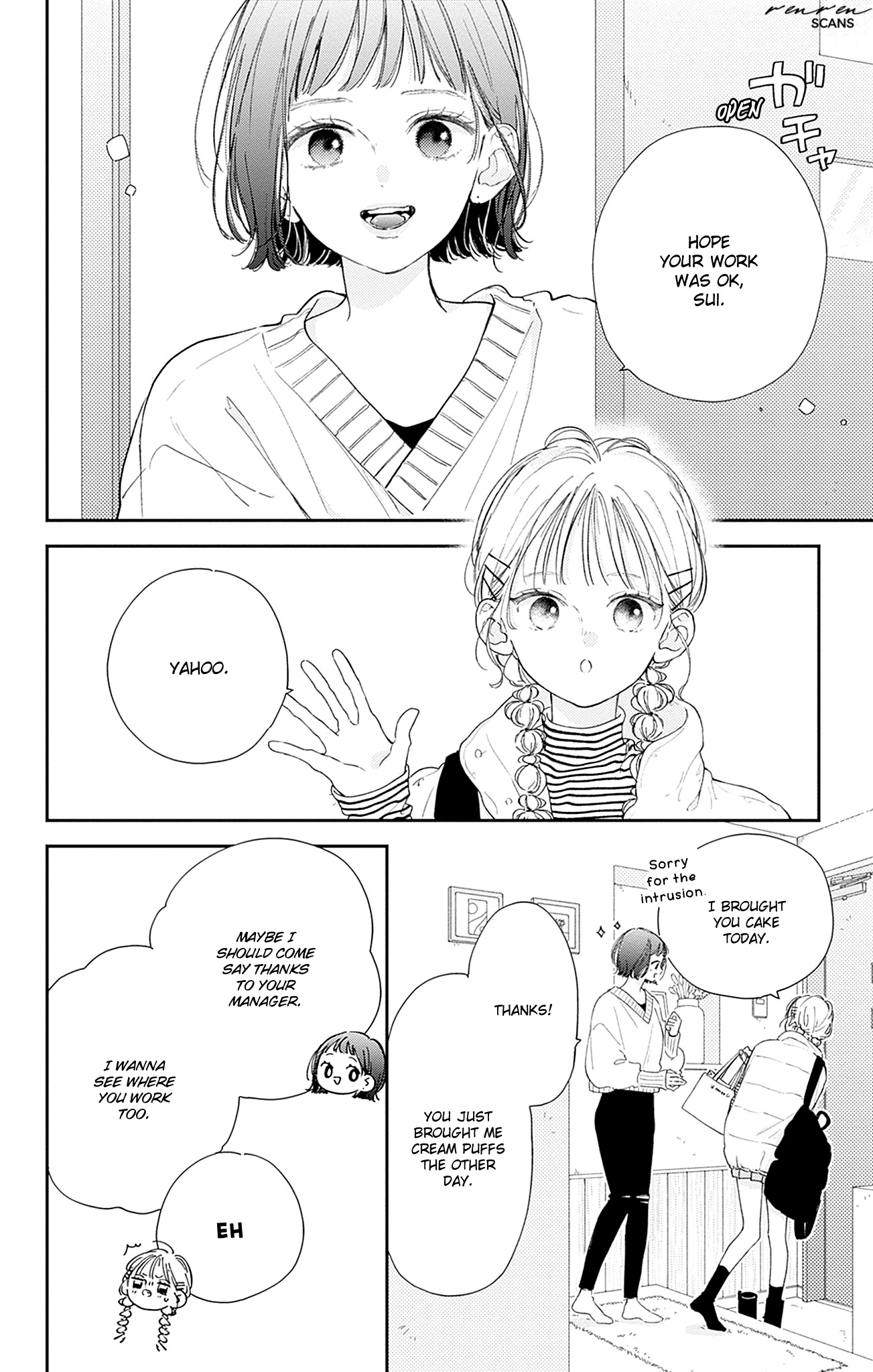 Halaman dari Onee-chan no Midori-kun Chapter 18