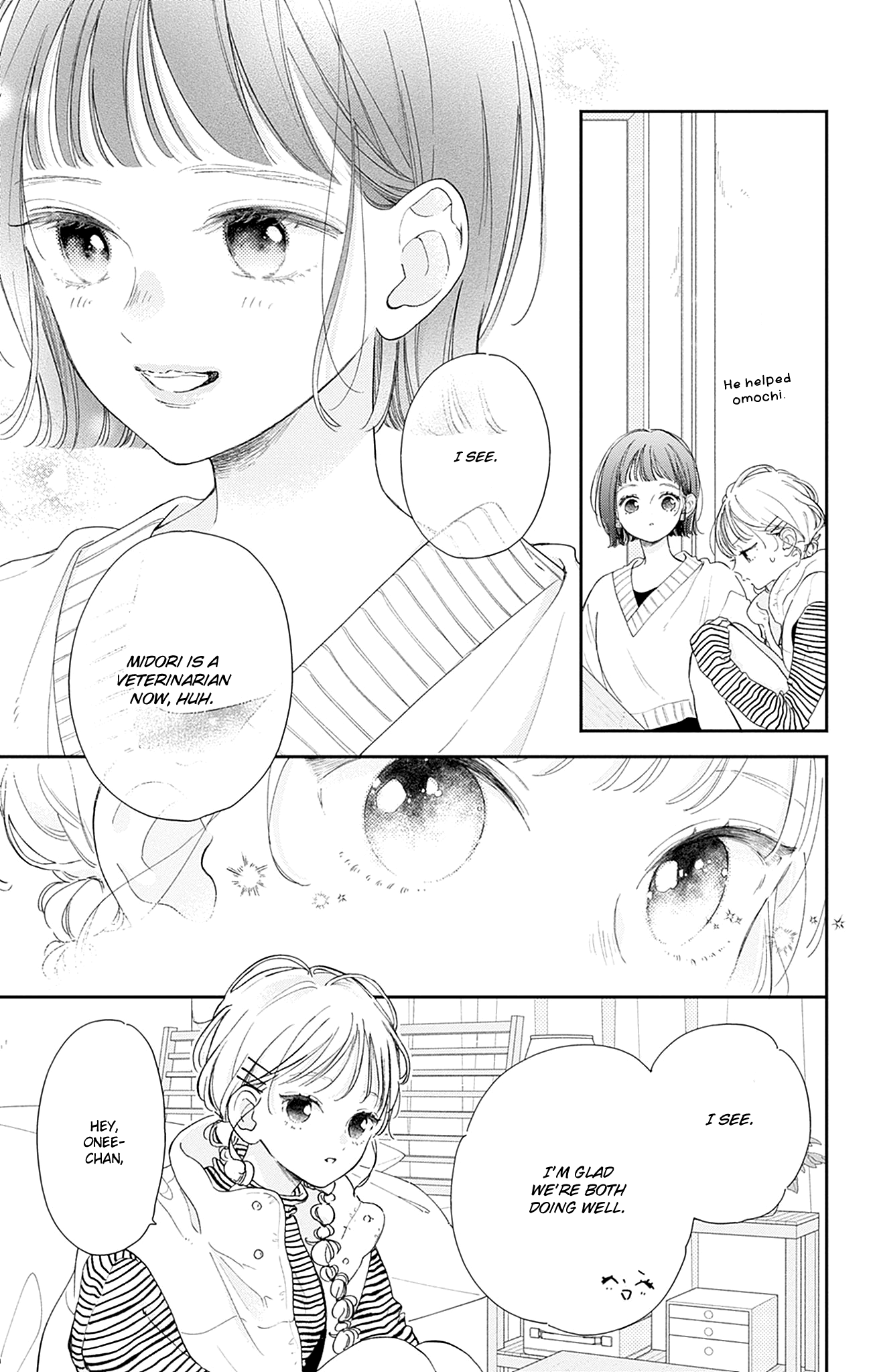 Halaman dari Onee-chan no Midori-kun Chapter 18