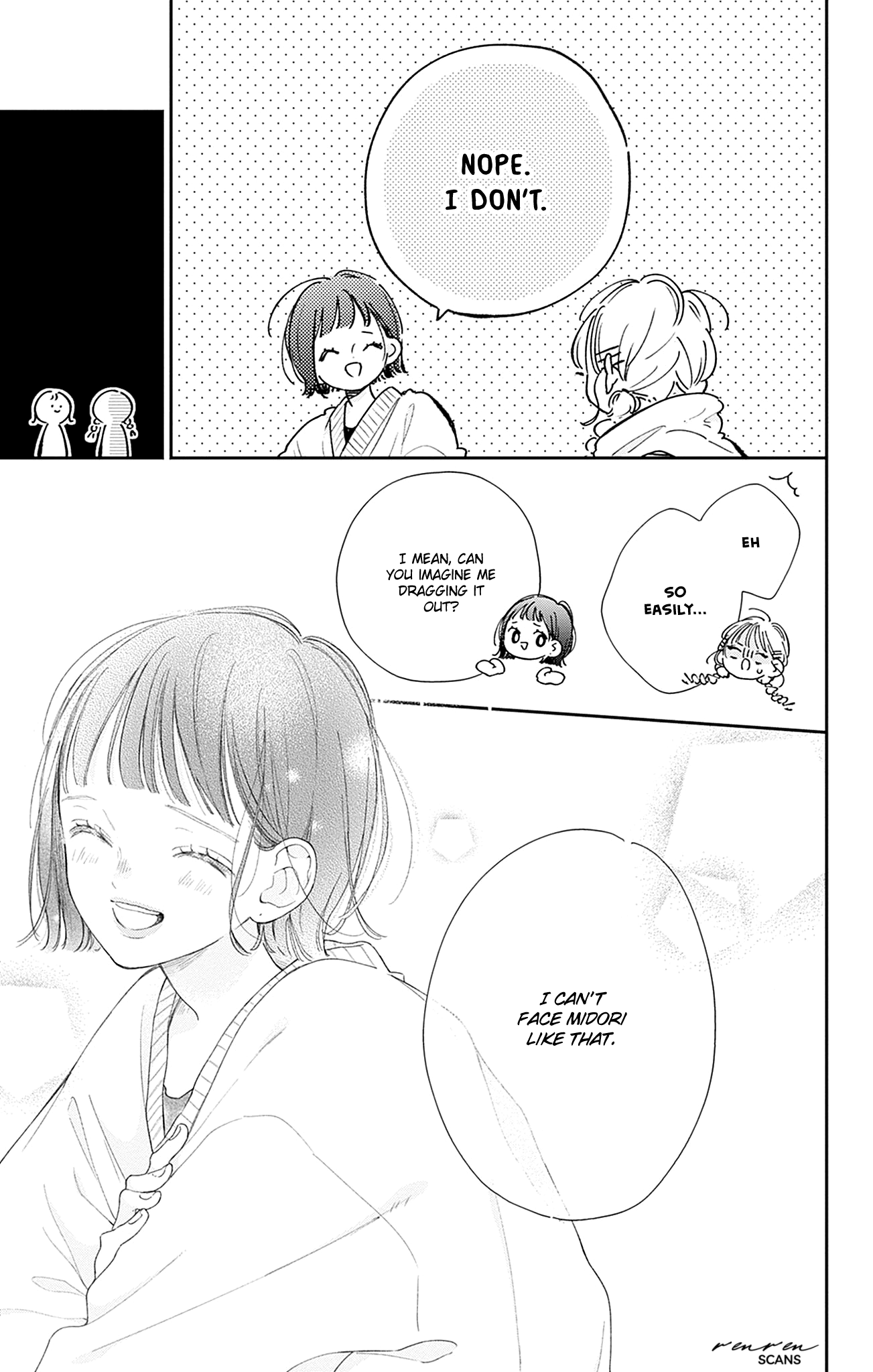 Halaman dari Onee-chan no Midori-kun Chapter 18