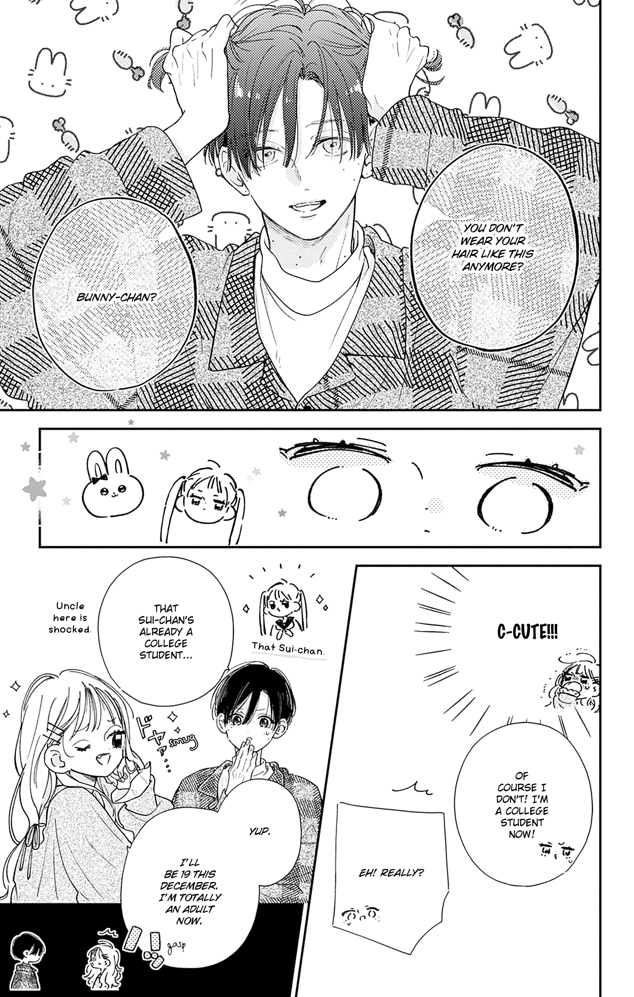 Halaman dari Onee-chan no Midori-kun Chapter 18