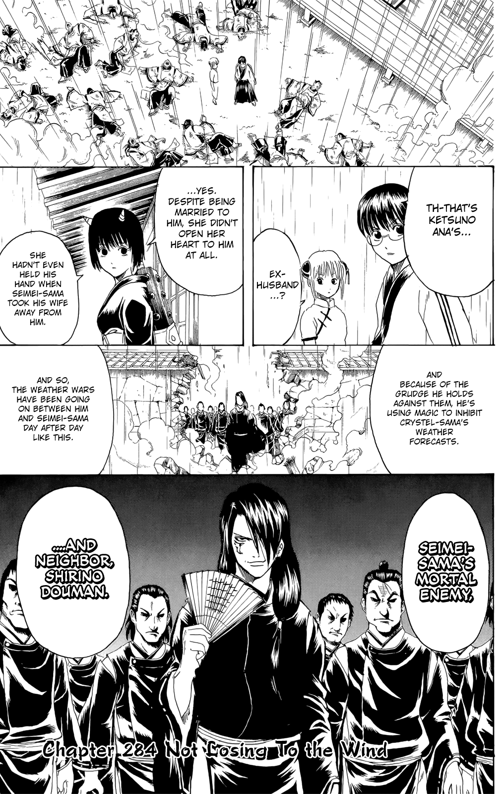 Halaman dari Gintama Chapter 284