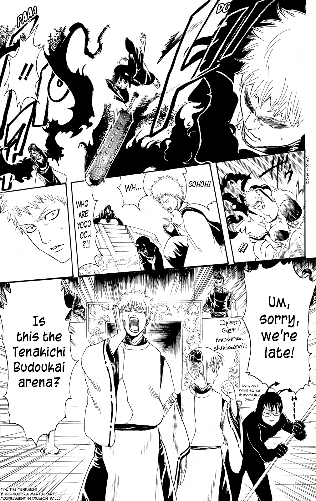 Halaman dari Gintama Chapter 284