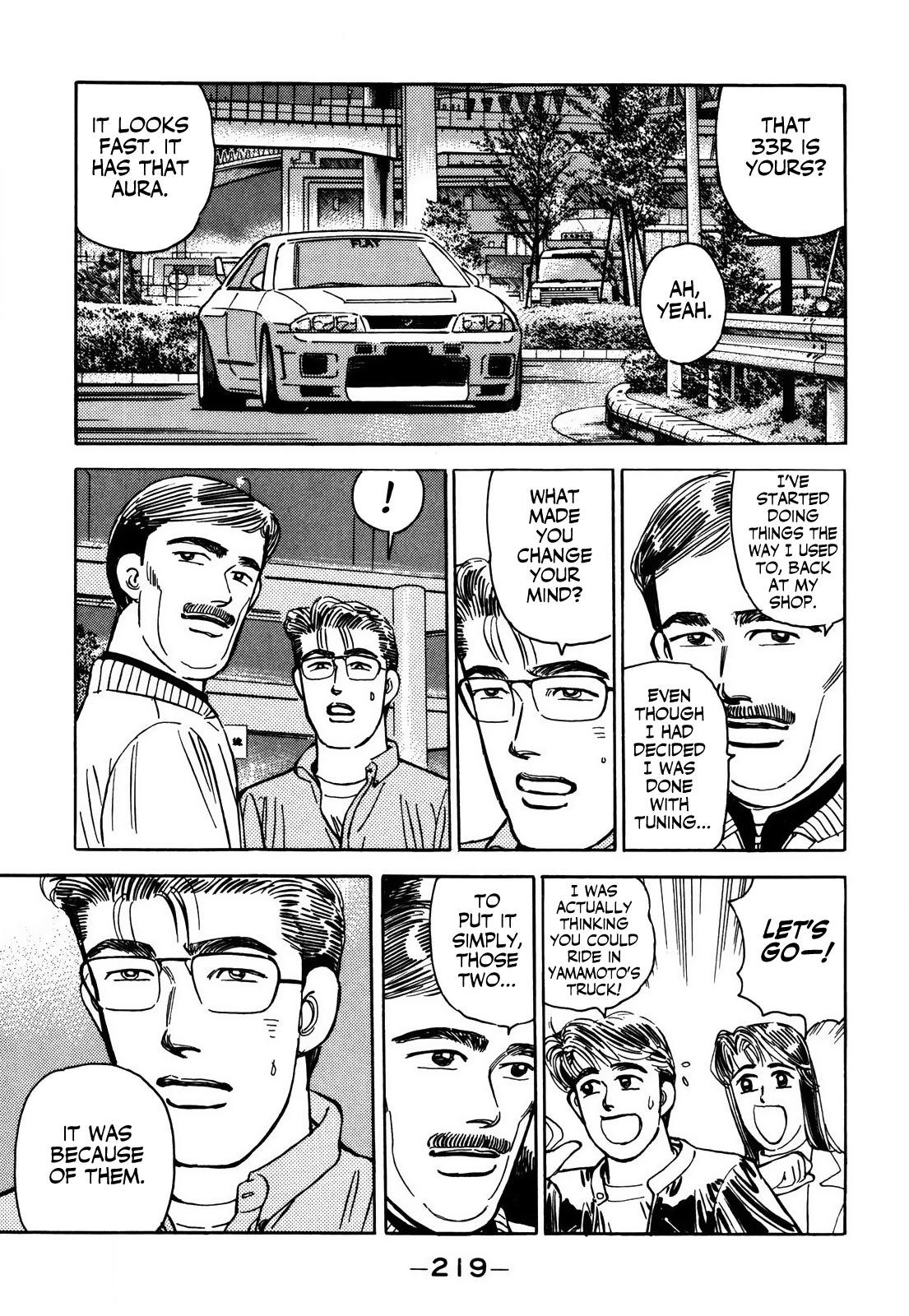 Halaman dari Wangan Midnight Chapter 160