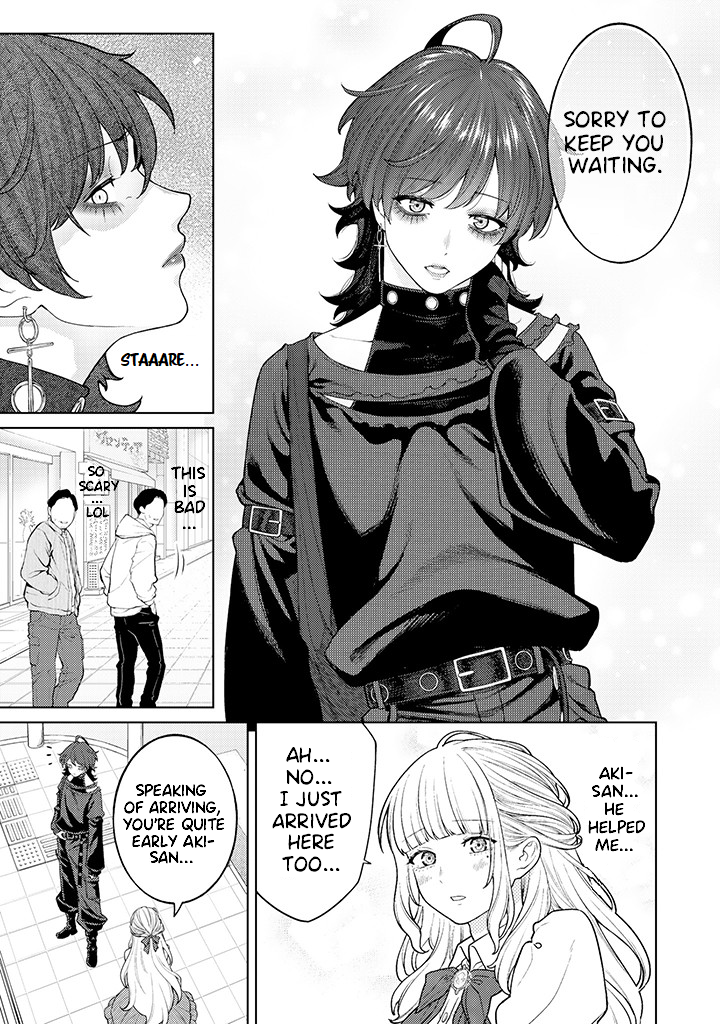 Halaman dari Kaisha to Shiseikatsu: On to Off Chapter 6.1