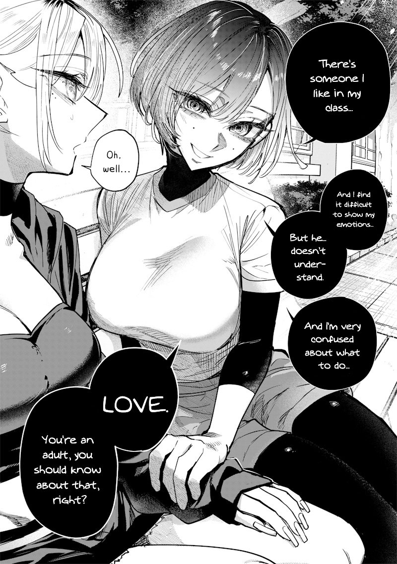 Halaman dari Namaiki na Gal Ane wo Wakaraseru Hanashi Chapter 34