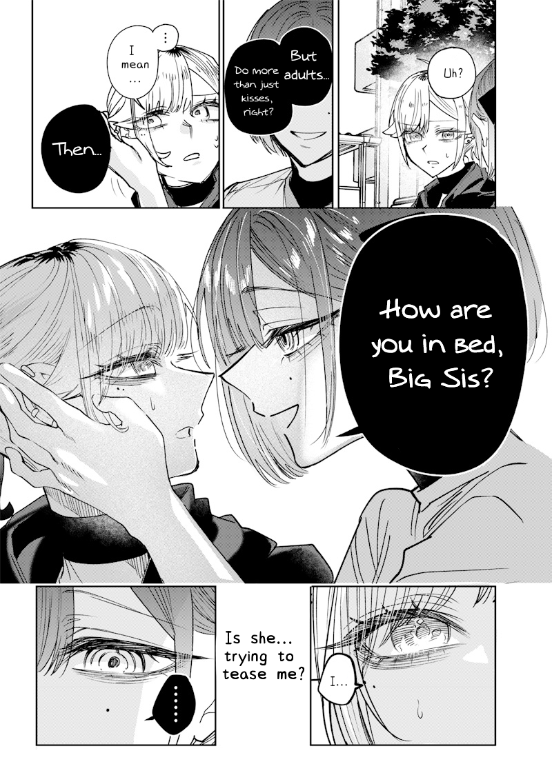 Halaman dari Namaiki na Gal Ane wo Wakaraseru Hanashi Chapter 34