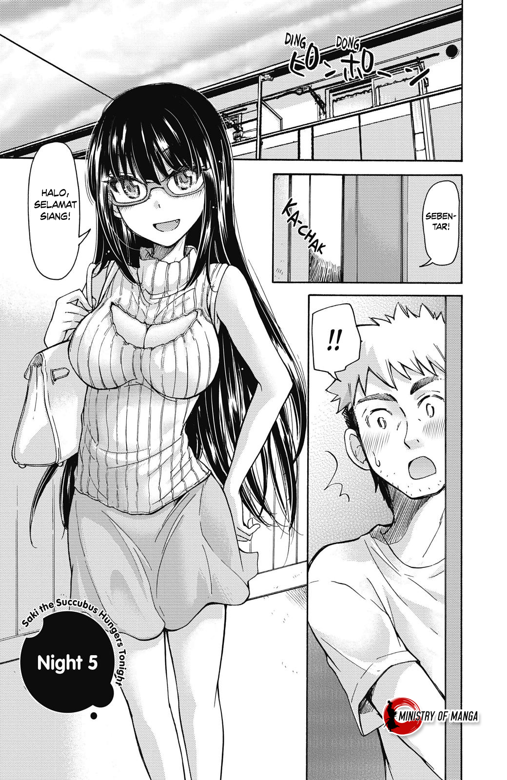 Saki-chan wa Konya mo Pekopeko Chapter 5 - halaman 2