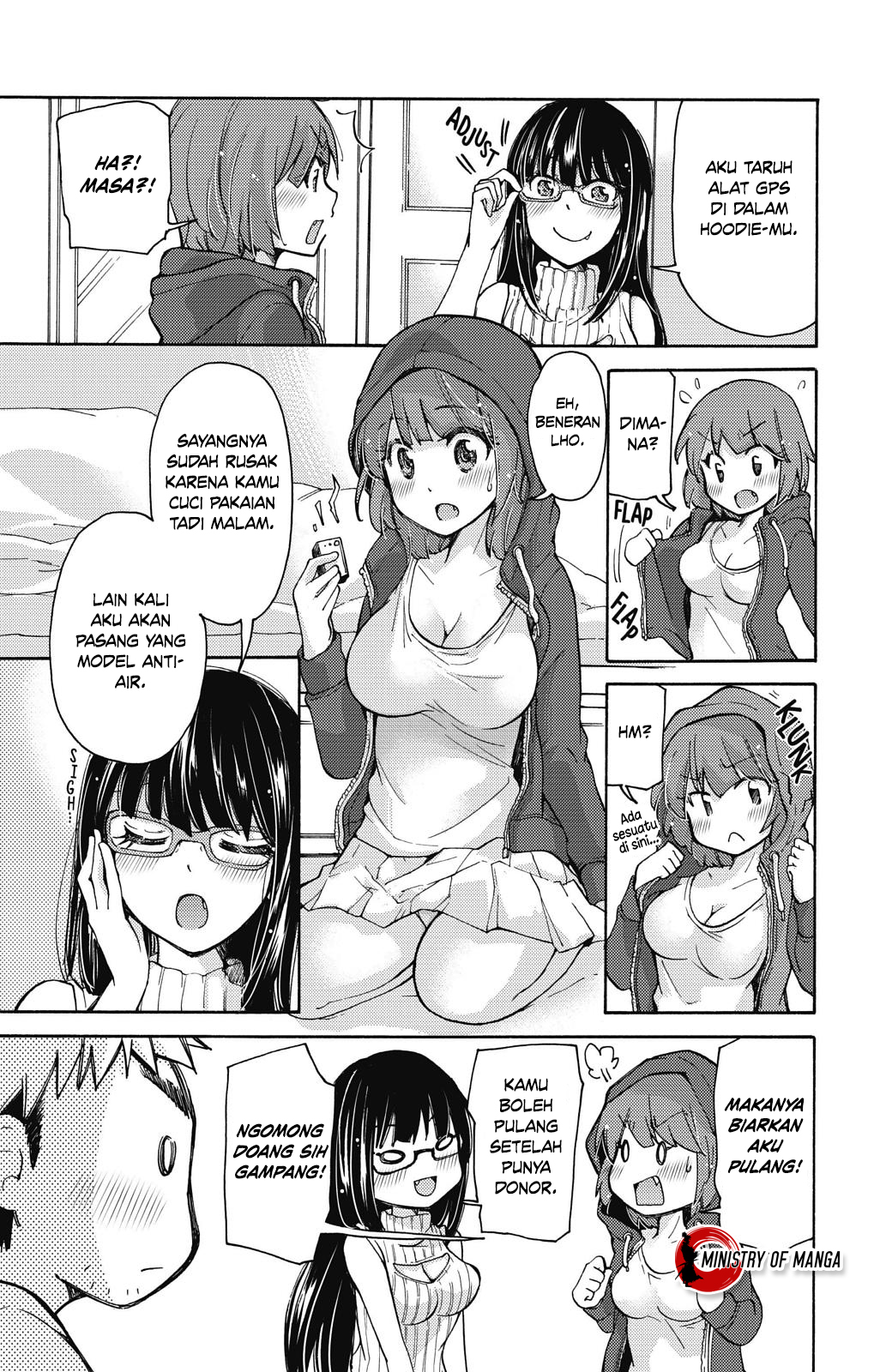 Saki-chan wa Konya mo Pekopeko Chapter 5 - halaman 6