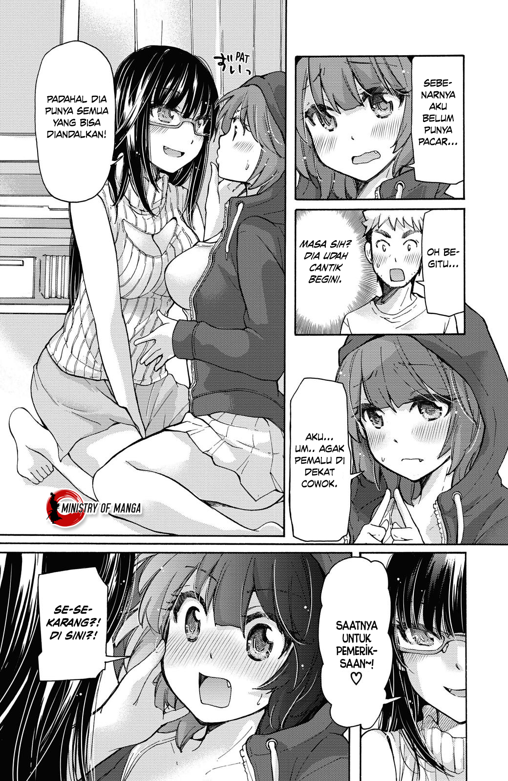 Saki-chan wa Konya mo Pekopeko Chapter 5 - halaman 8