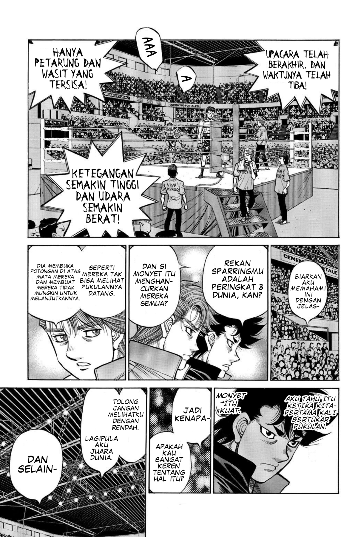 Hajime no Ippo Chapter 1393 - halaman 10