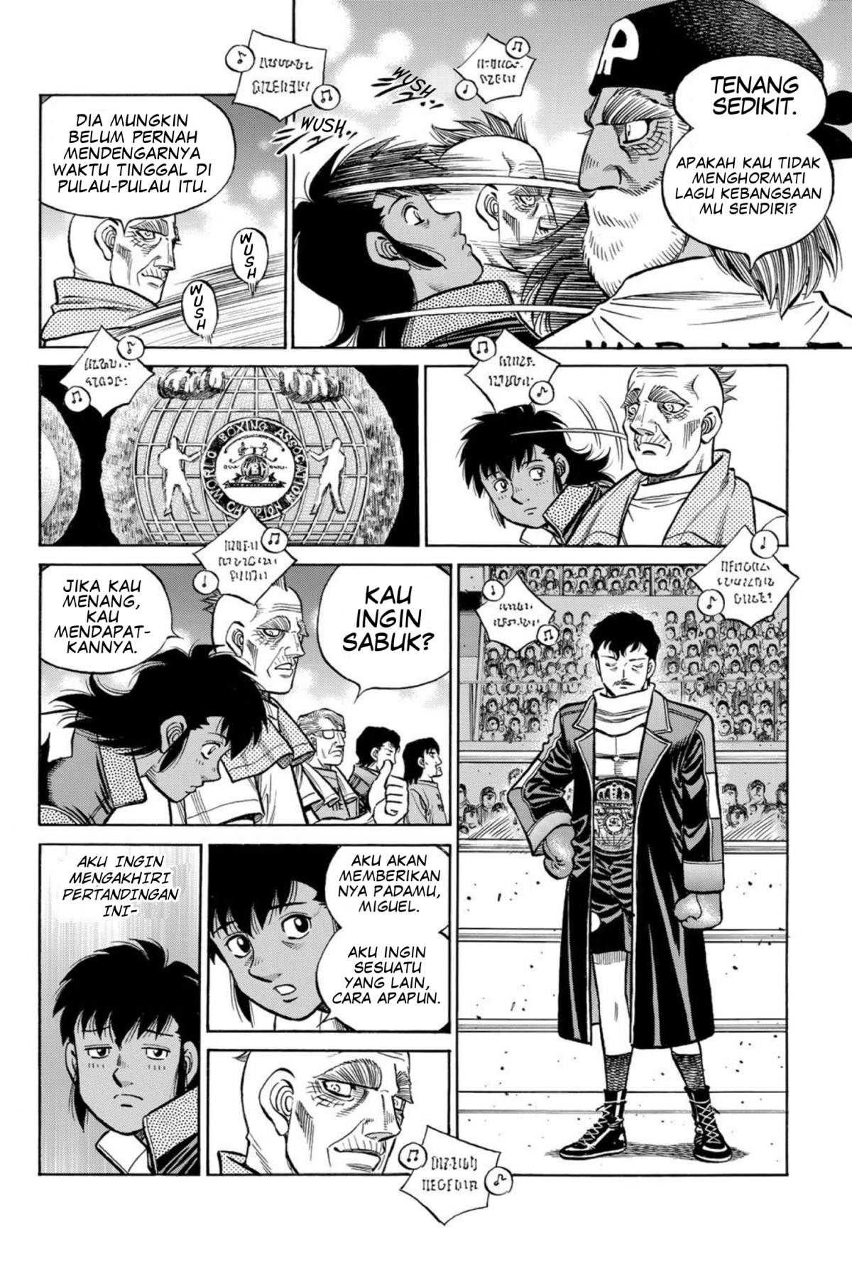 Hajime no Ippo Chapter 1393 - halaman 7