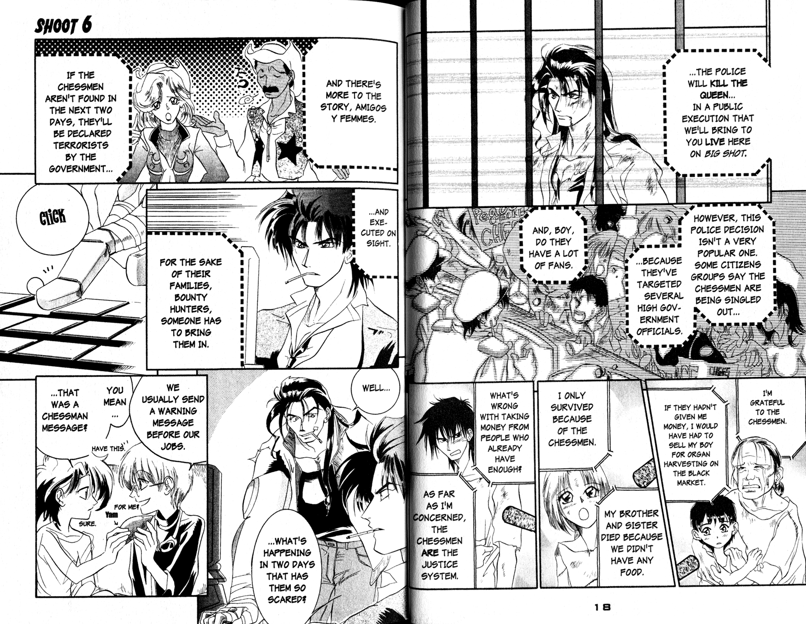 Halaman dari Cowboy Bebop Shooting Star Chapter 6