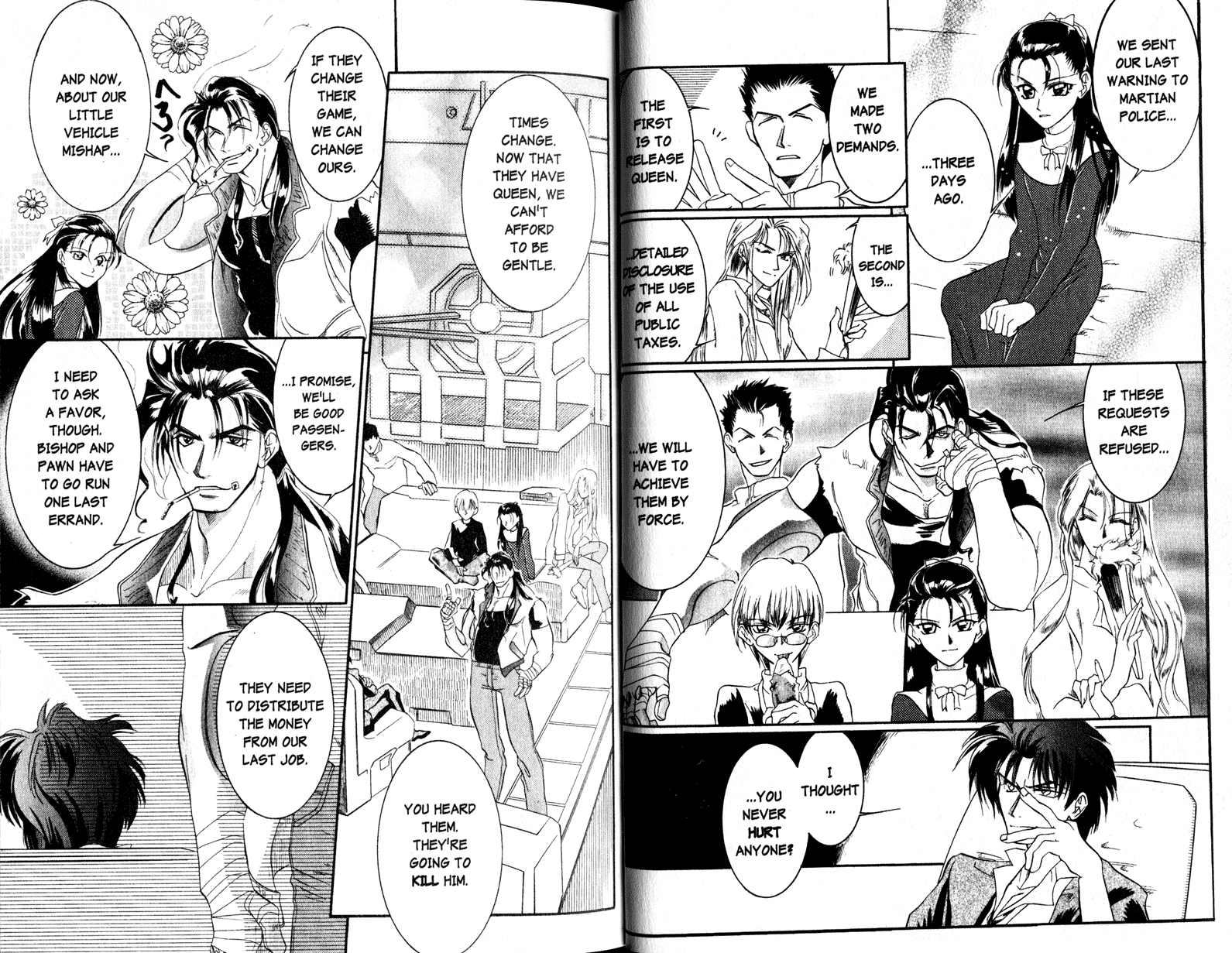 Halaman dari Cowboy Bebop Shooting Star Chapter 6