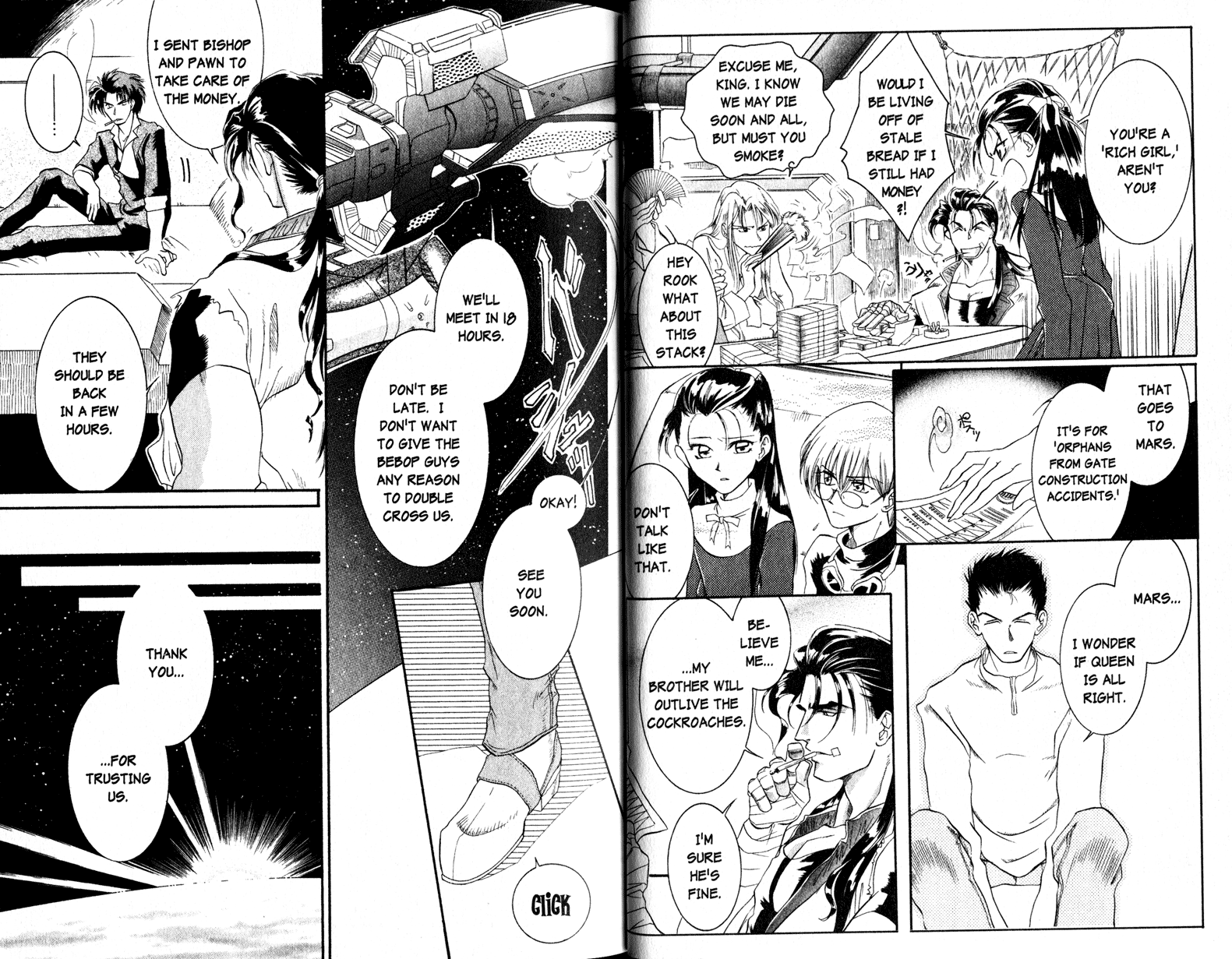 Halaman dari Cowboy Bebop Shooting Star Chapter 6