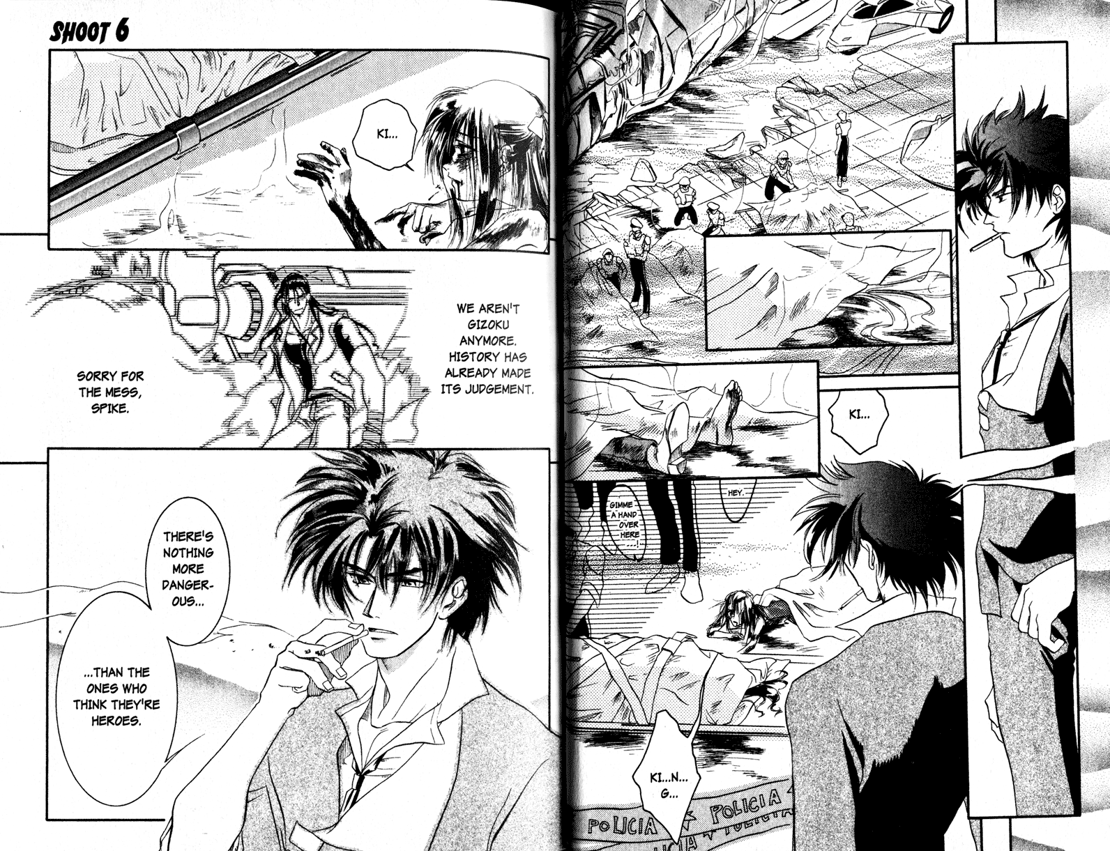 Halaman dari Cowboy Bebop Shooting Star Chapter 6