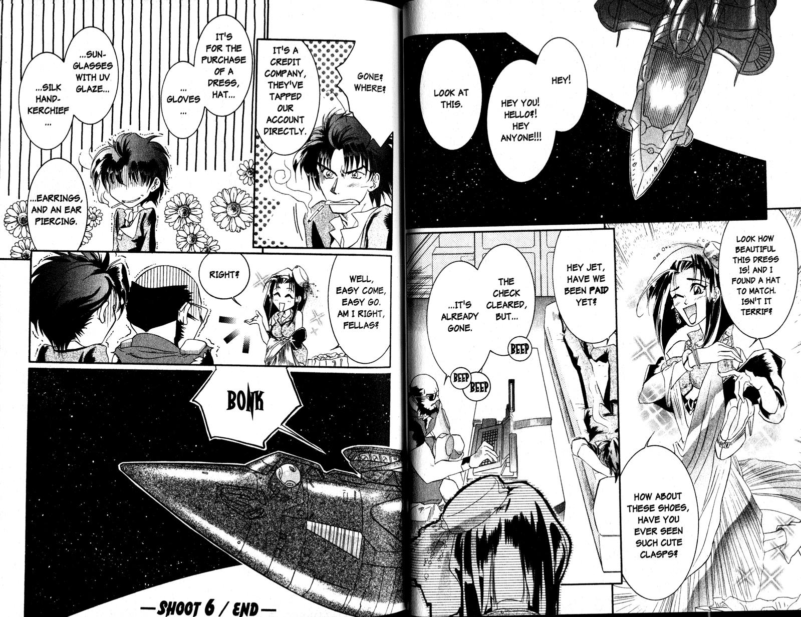 Halaman dari Cowboy Bebop Shooting Star Chapter 6