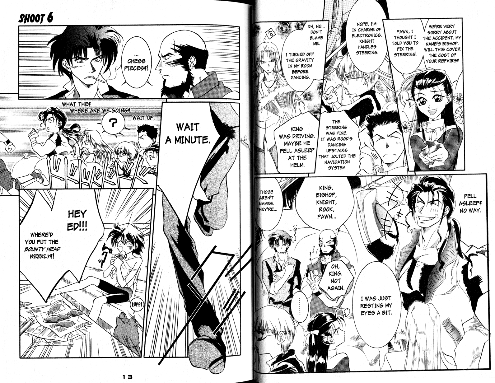 Halaman dari Cowboy Bebop Shooting Star Chapter 6