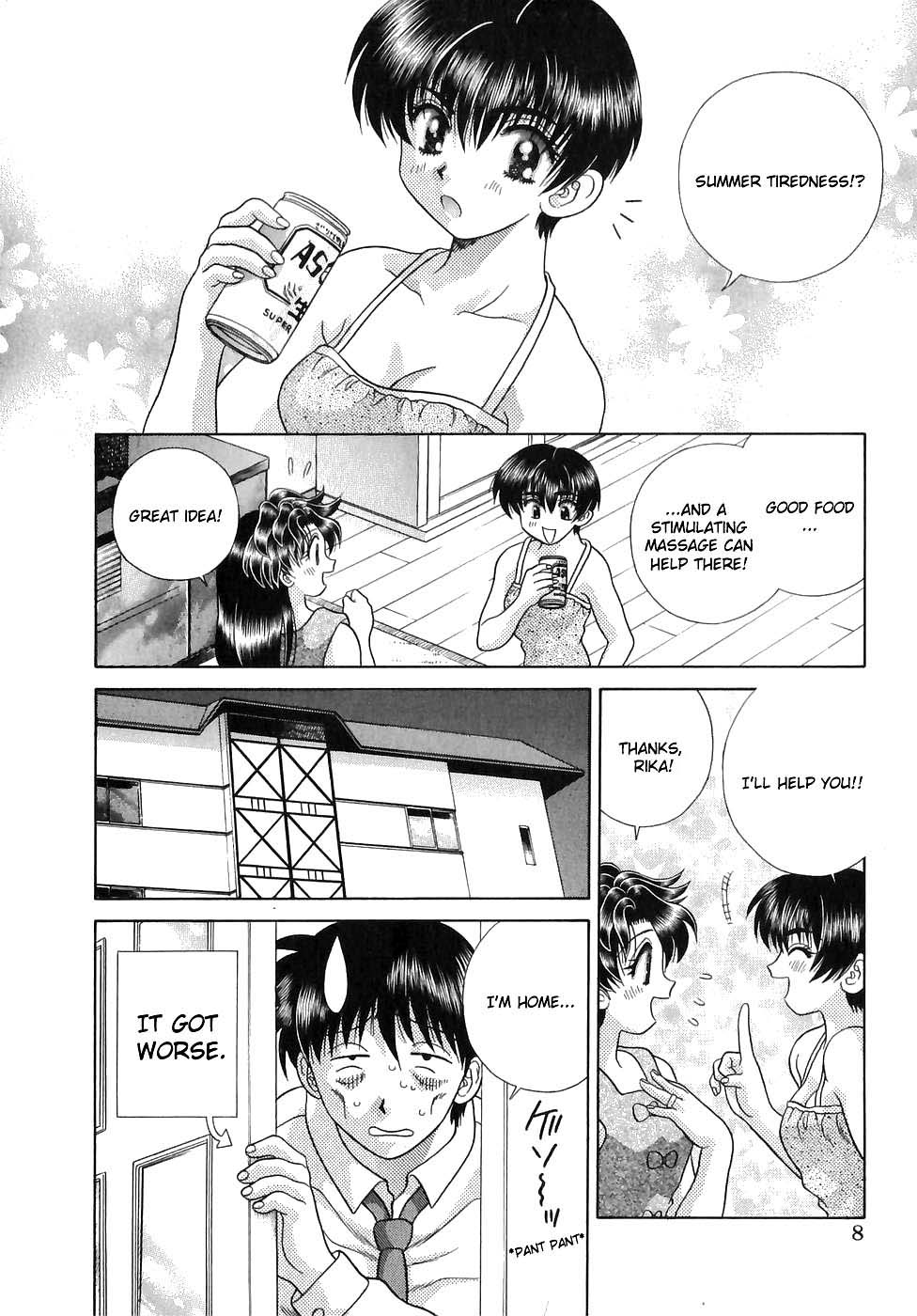 Halaman dari Futari Ecchi Chapter 121