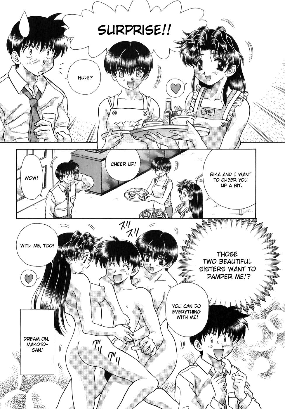 Halaman dari Futari Ecchi Chapter 121