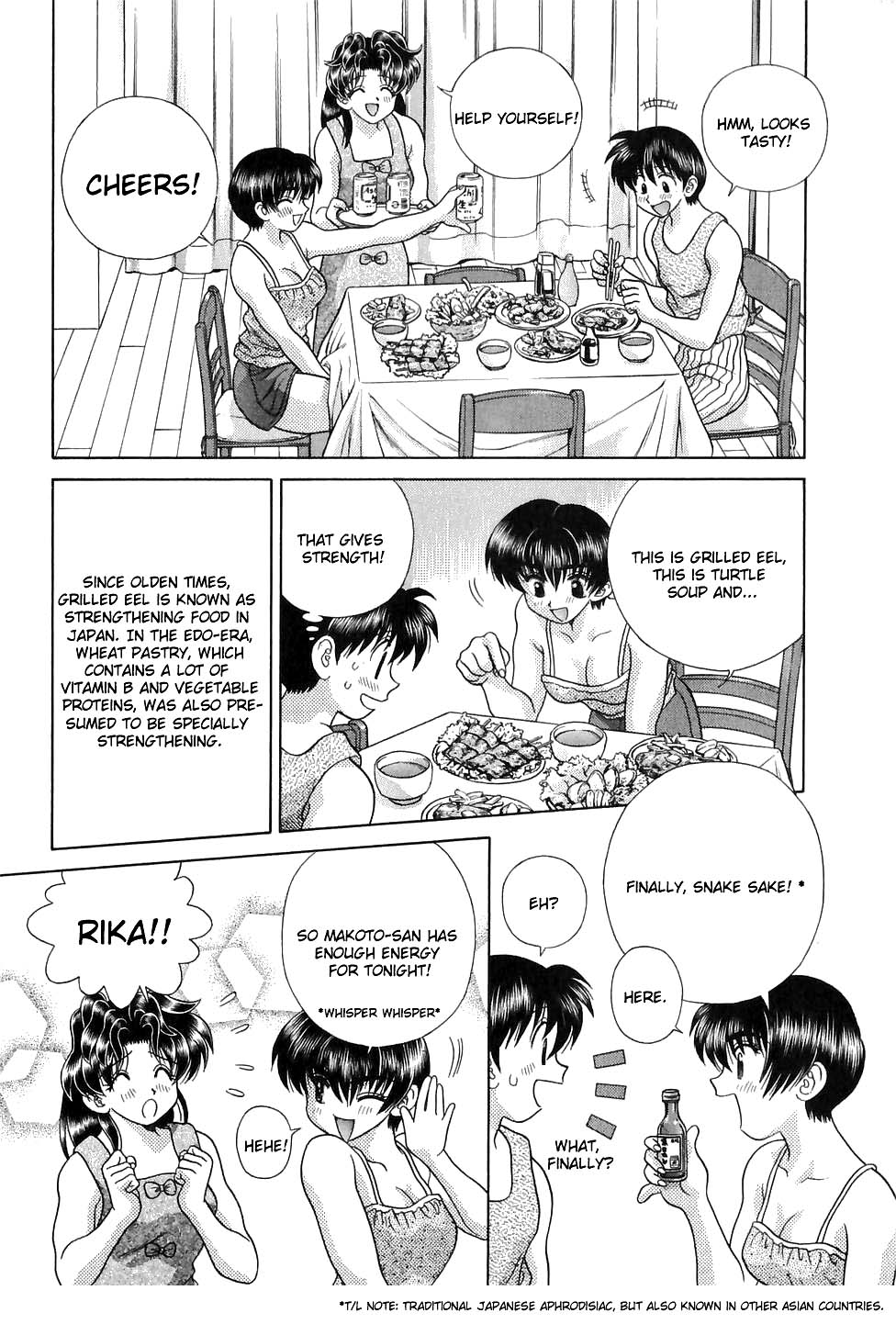 Halaman dari Futari Ecchi Chapter 121