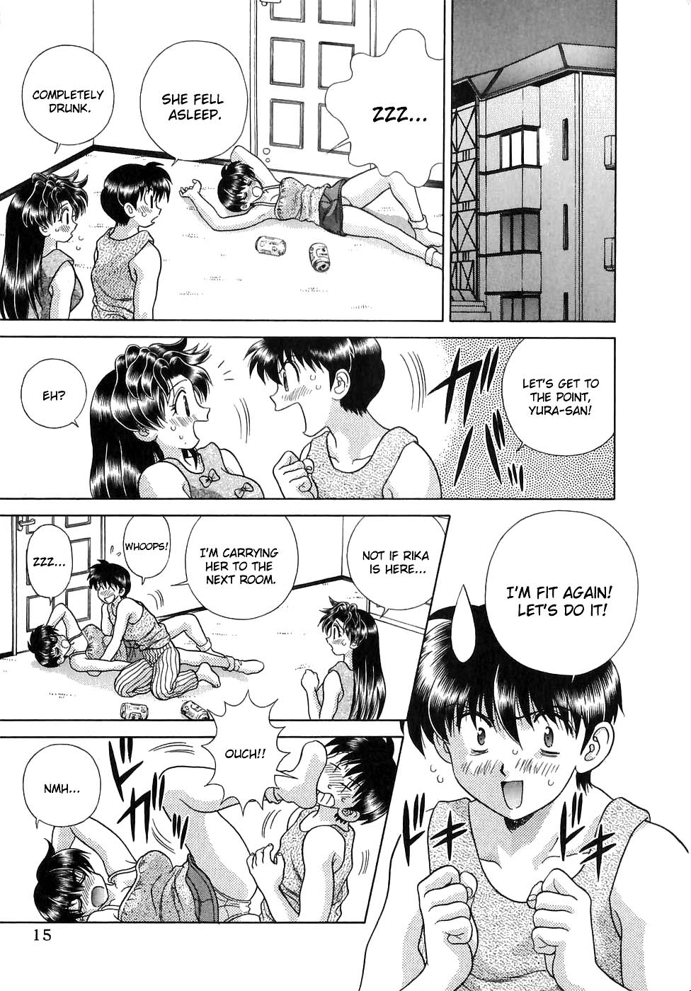 Halaman dari Futari Ecchi Chapter 121