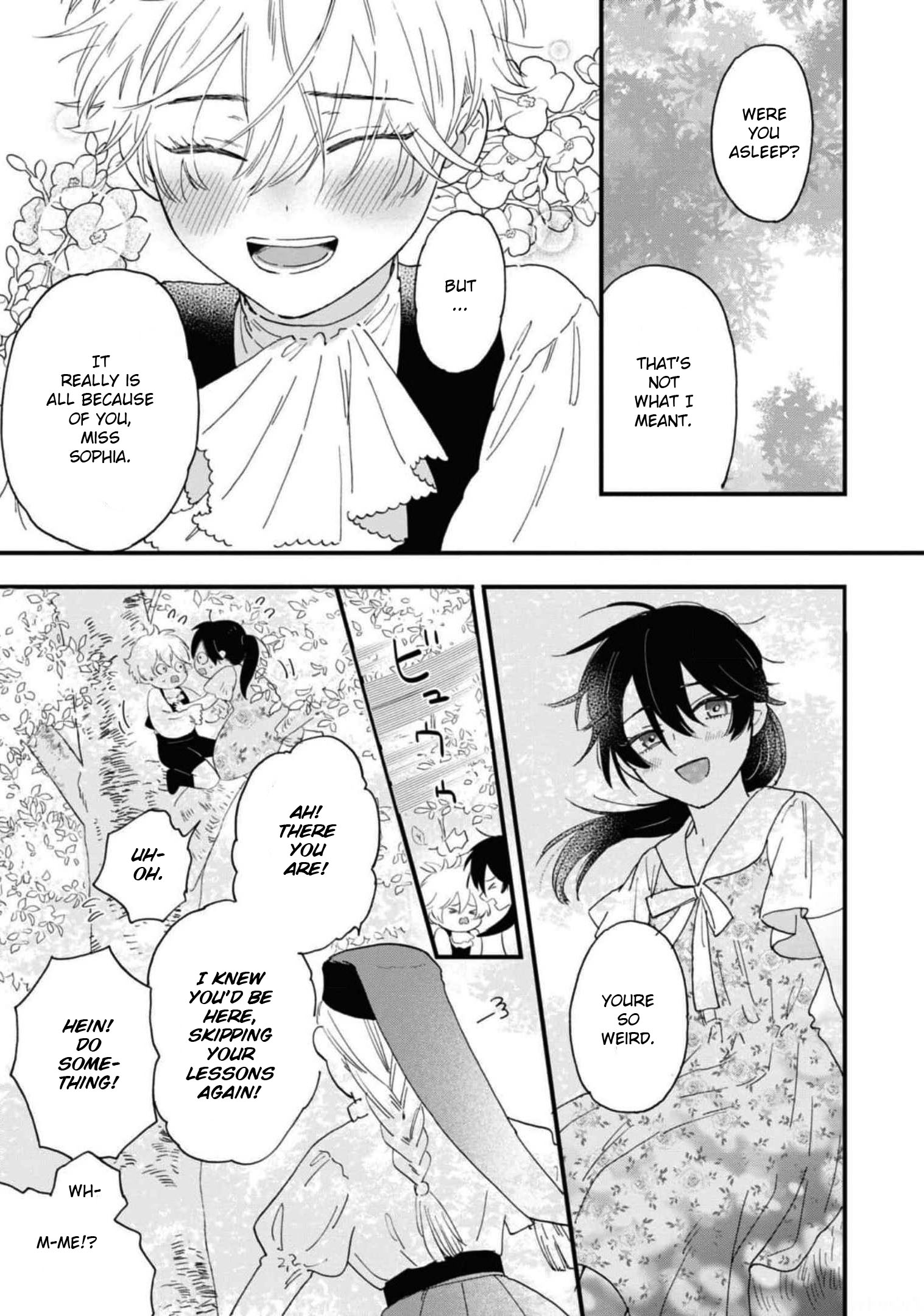 Halaman dari Though I May Be a Villainess, I'll Show You I Can Obtain Happiness! Chapter 5