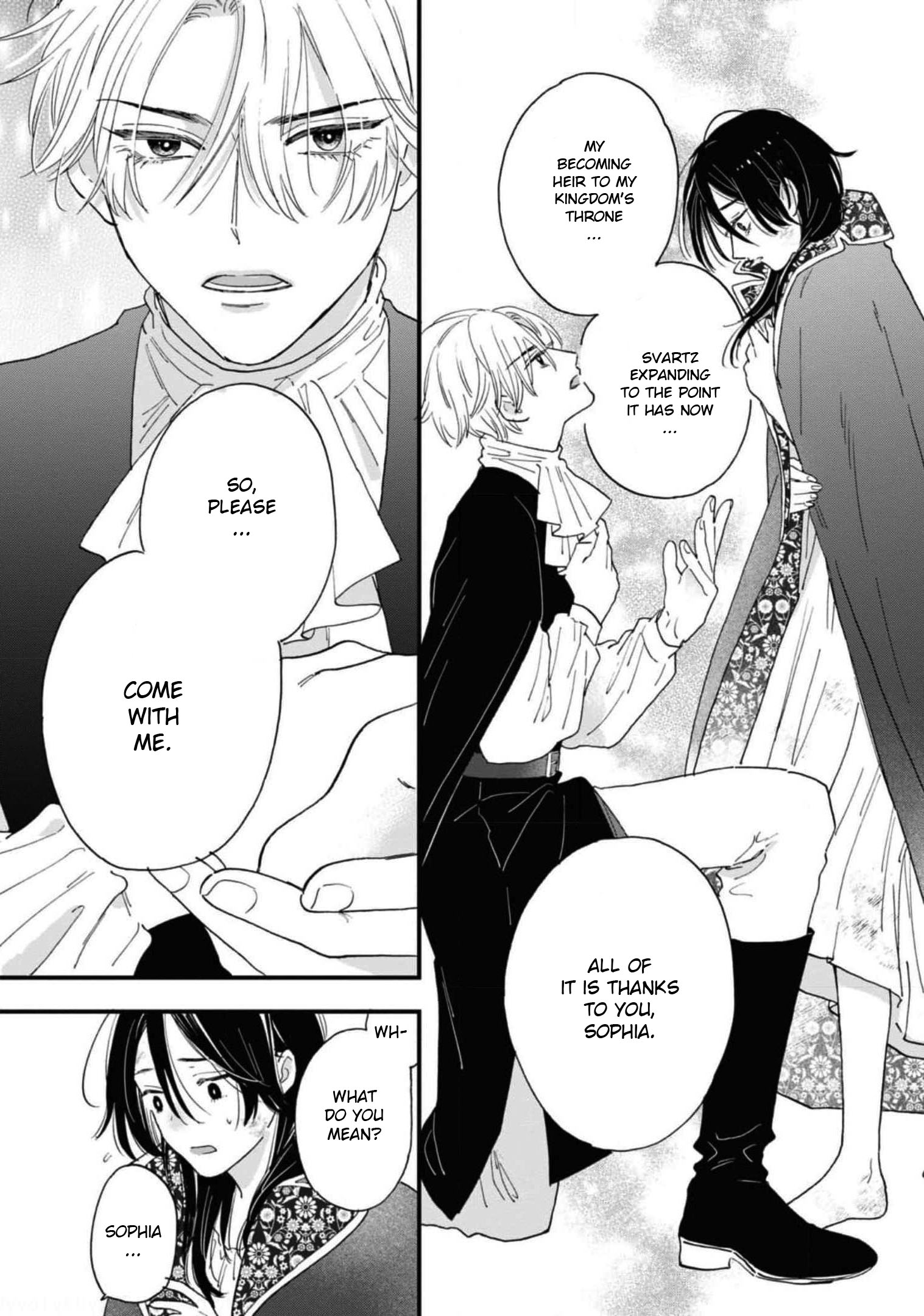 Halaman dari Though I May Be a Villainess, I'll Show You I Can Obtain Happiness! Chapter 5