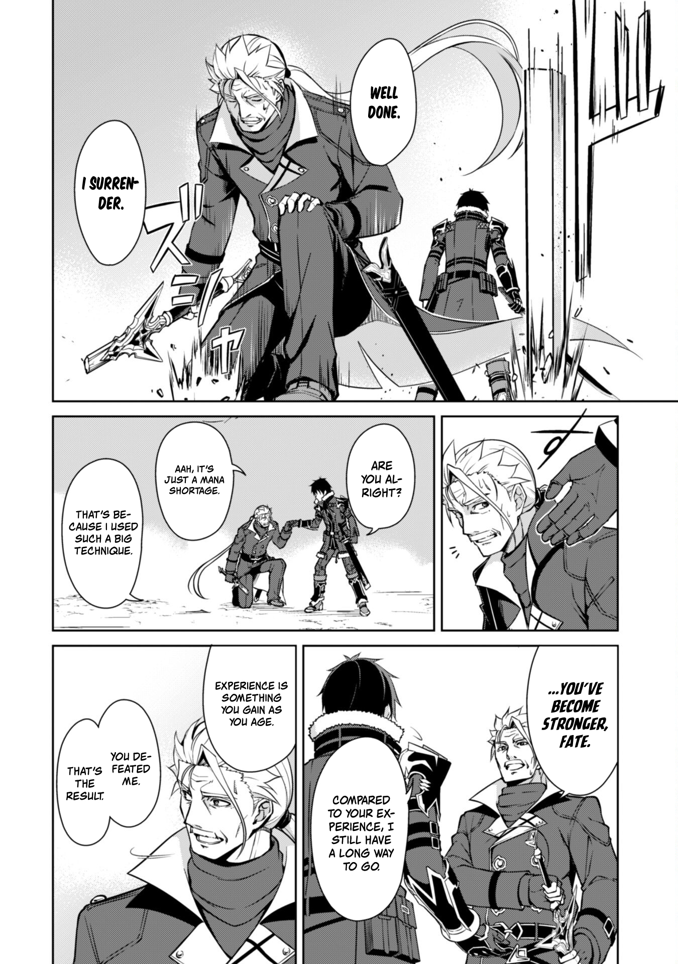 Halaman dari Boushoku no Berserk ~Ore dake Level to Iu Gainen wo Toppa suru~ Chapter 53