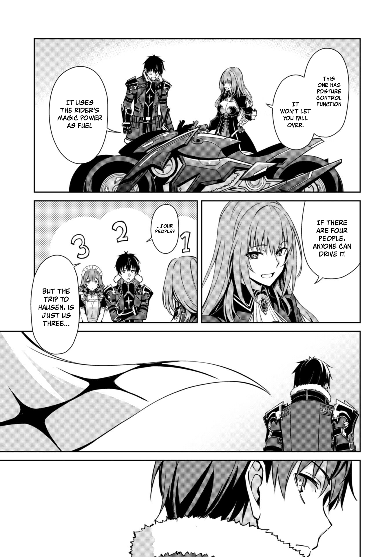 Halaman dari Boushoku no Berserk ~Ore dake Level to Iu Gainen wo Toppa suru~ Chapter 53