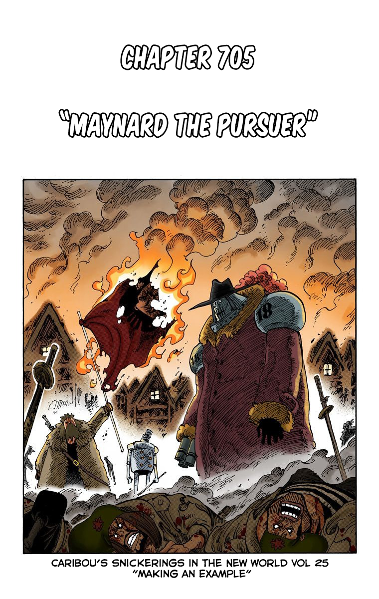 Halaman dari One Piece (Official Colored) Chapter 705