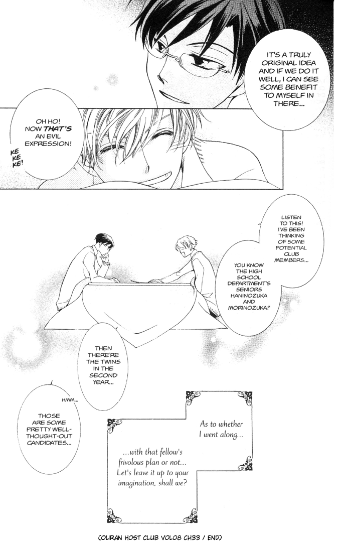 Halaman dari Ouran High School Host Club Chapter 33