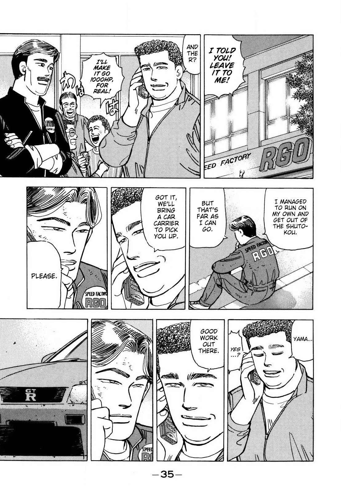 Halaman dari Wangan Midnight Chapter 120