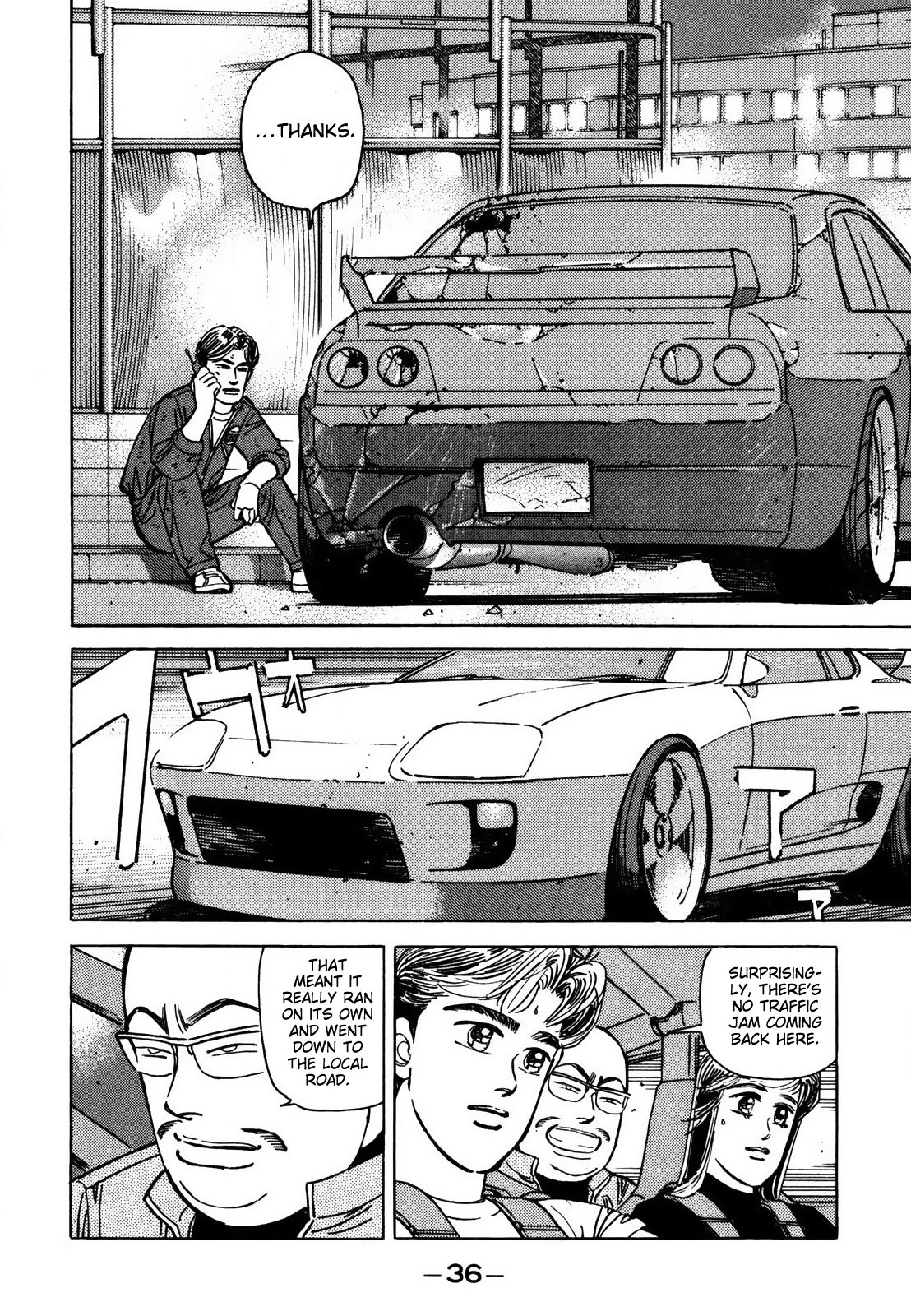 Halaman dari Wangan Midnight Chapter 120