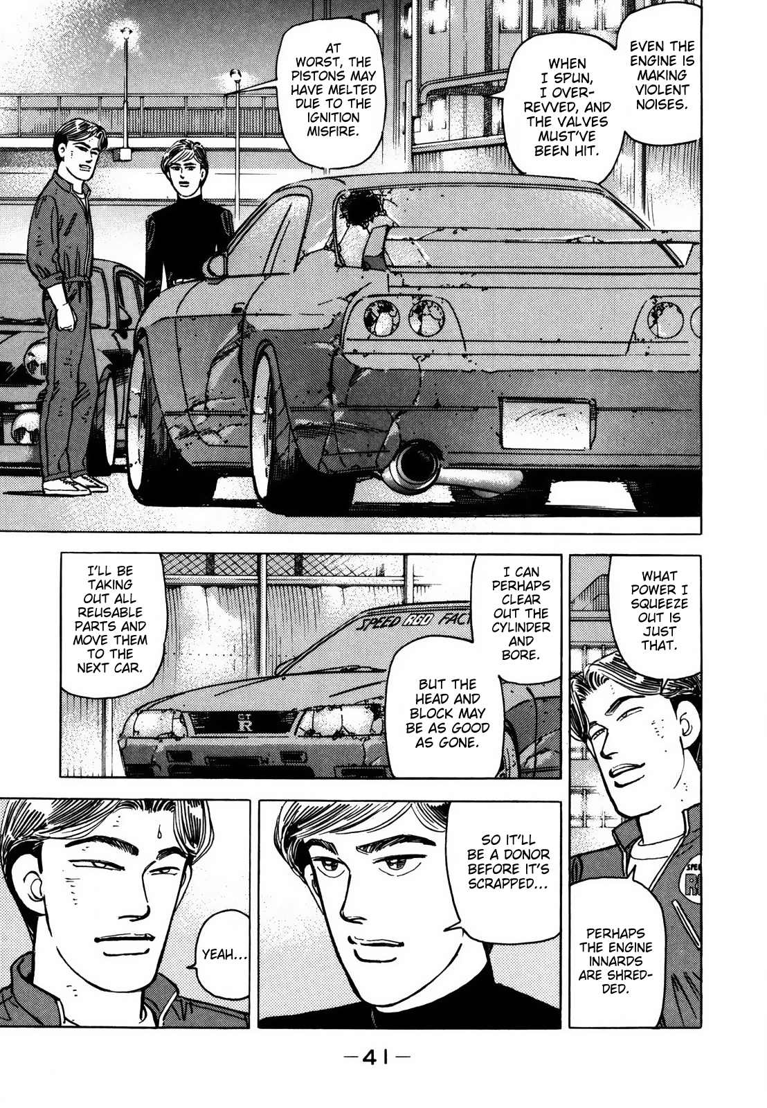 Halaman dari Wangan Midnight Chapter 120