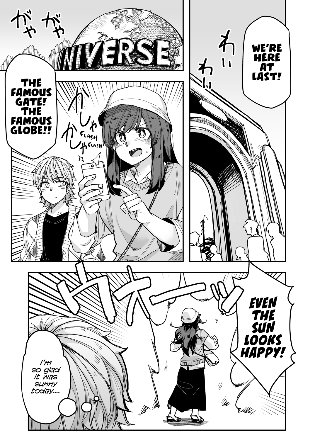 Halaman dari Ikemen Joshi to Josou Danshi Chapter 111