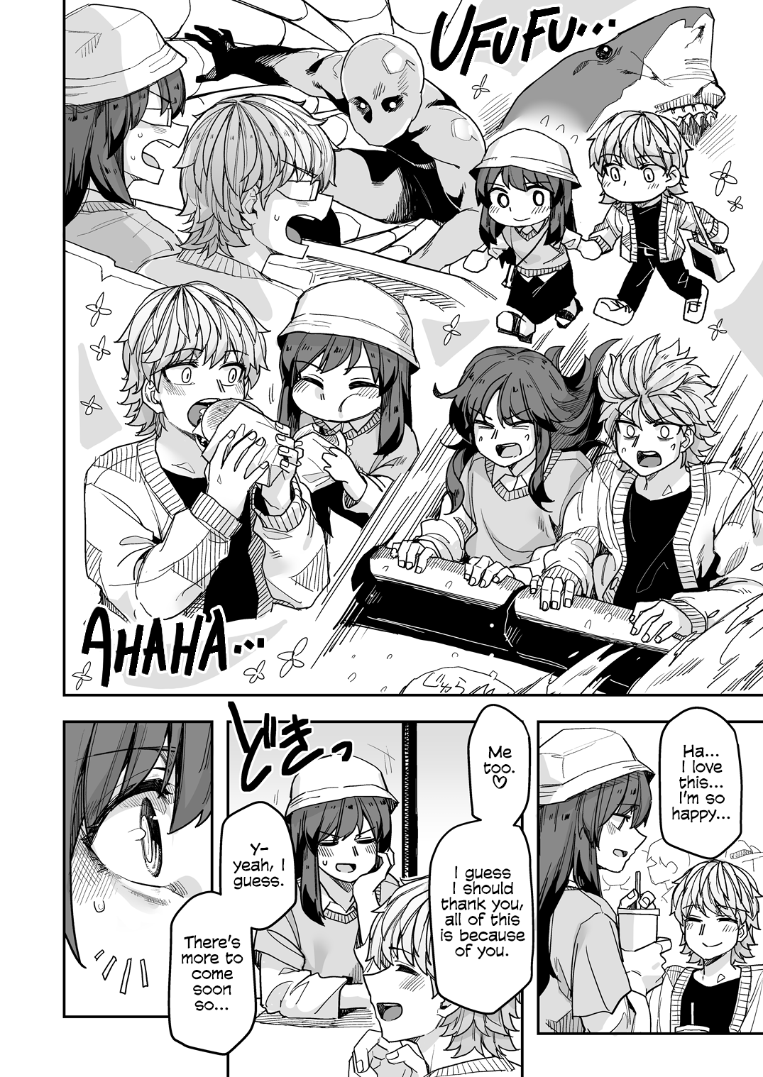 Halaman dari Ikemen Joshi to Josou Danshi Chapter 111