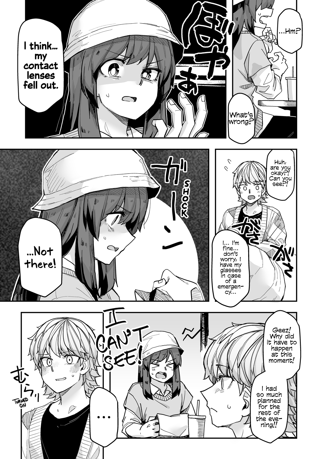 Halaman dari Ikemen Joshi to Josou Danshi Chapter 111