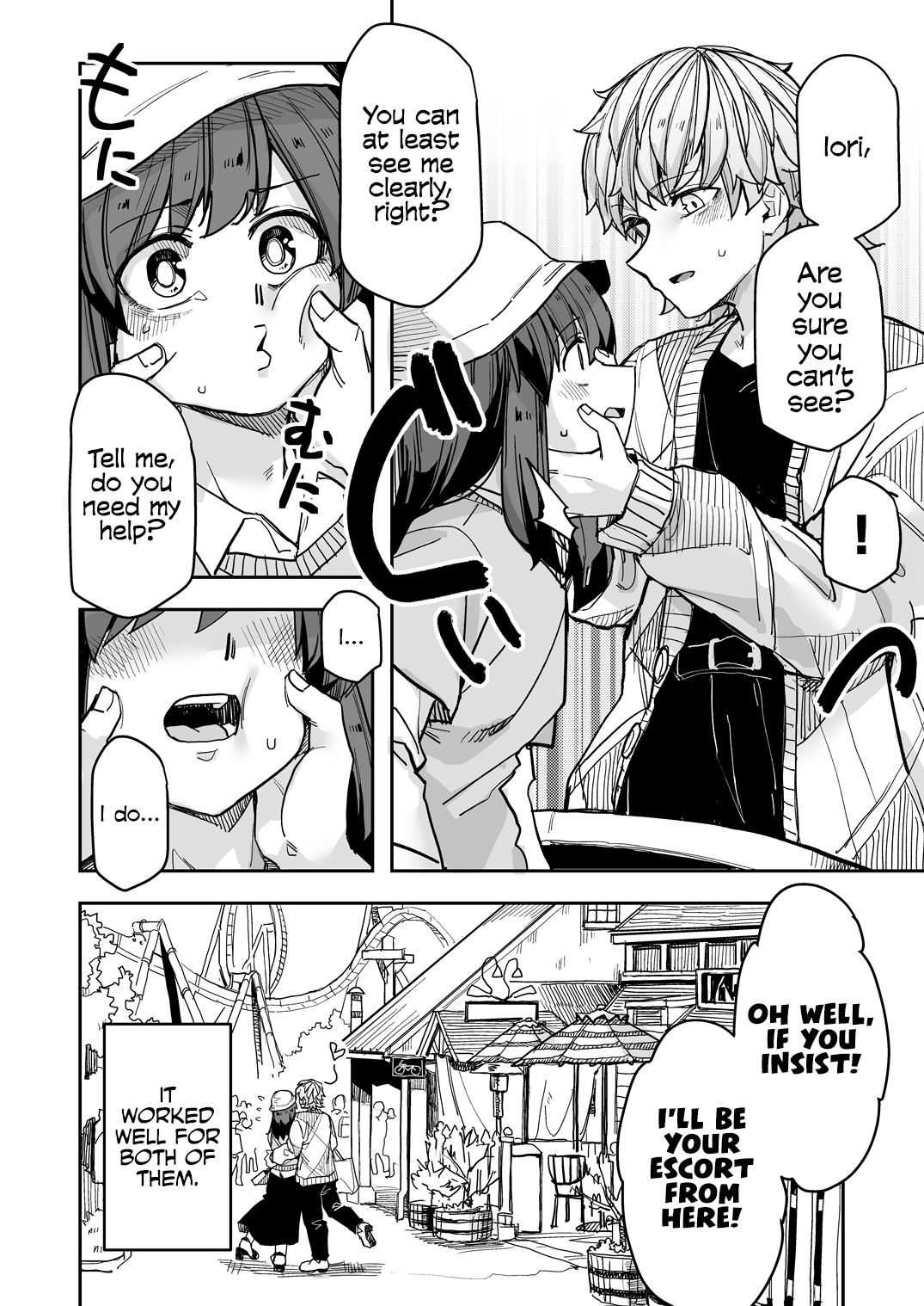 Halaman dari Ikemen Joshi to Josou Danshi Chapter 111